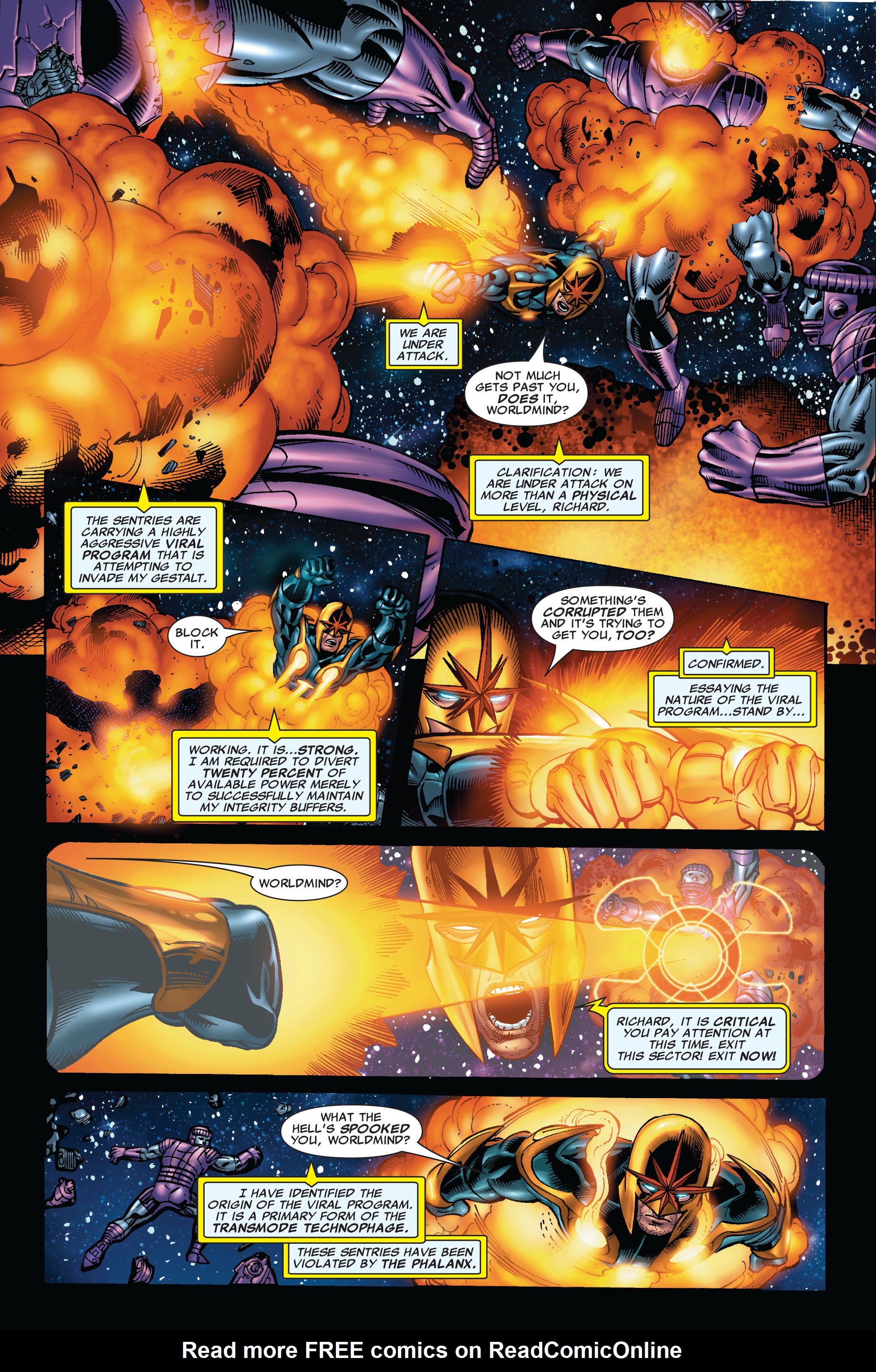Read online Nova (2007) comic -  Issue #4 - 6