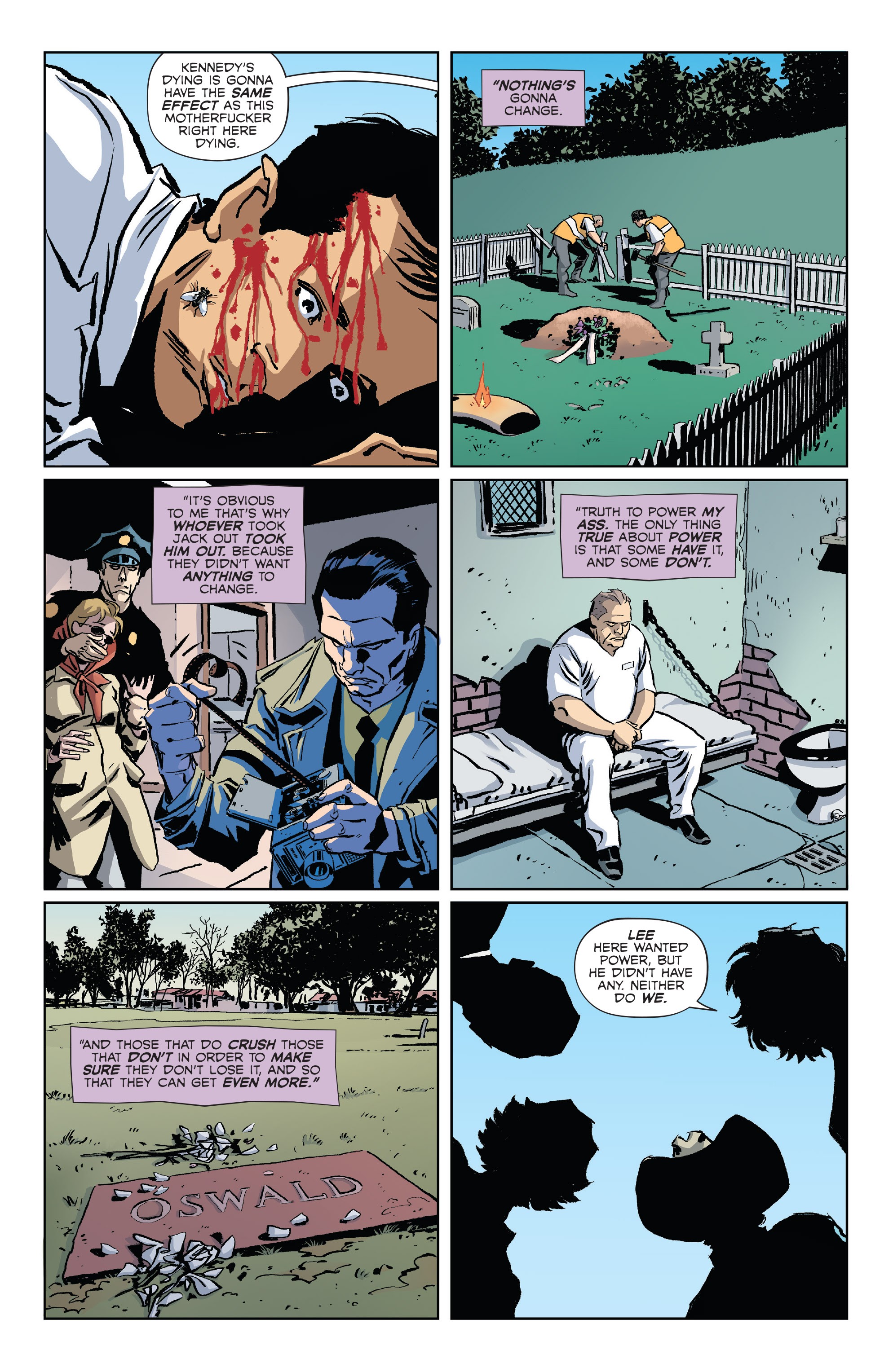 Read online Regarding the Matter of Oswald's Body comic -  Issue #4 - 21