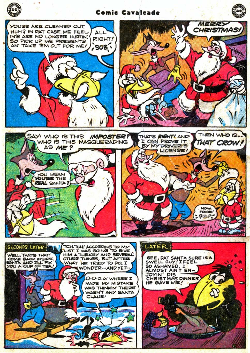 Read online Comic Cavalcade comic -  Issue #31 - 10