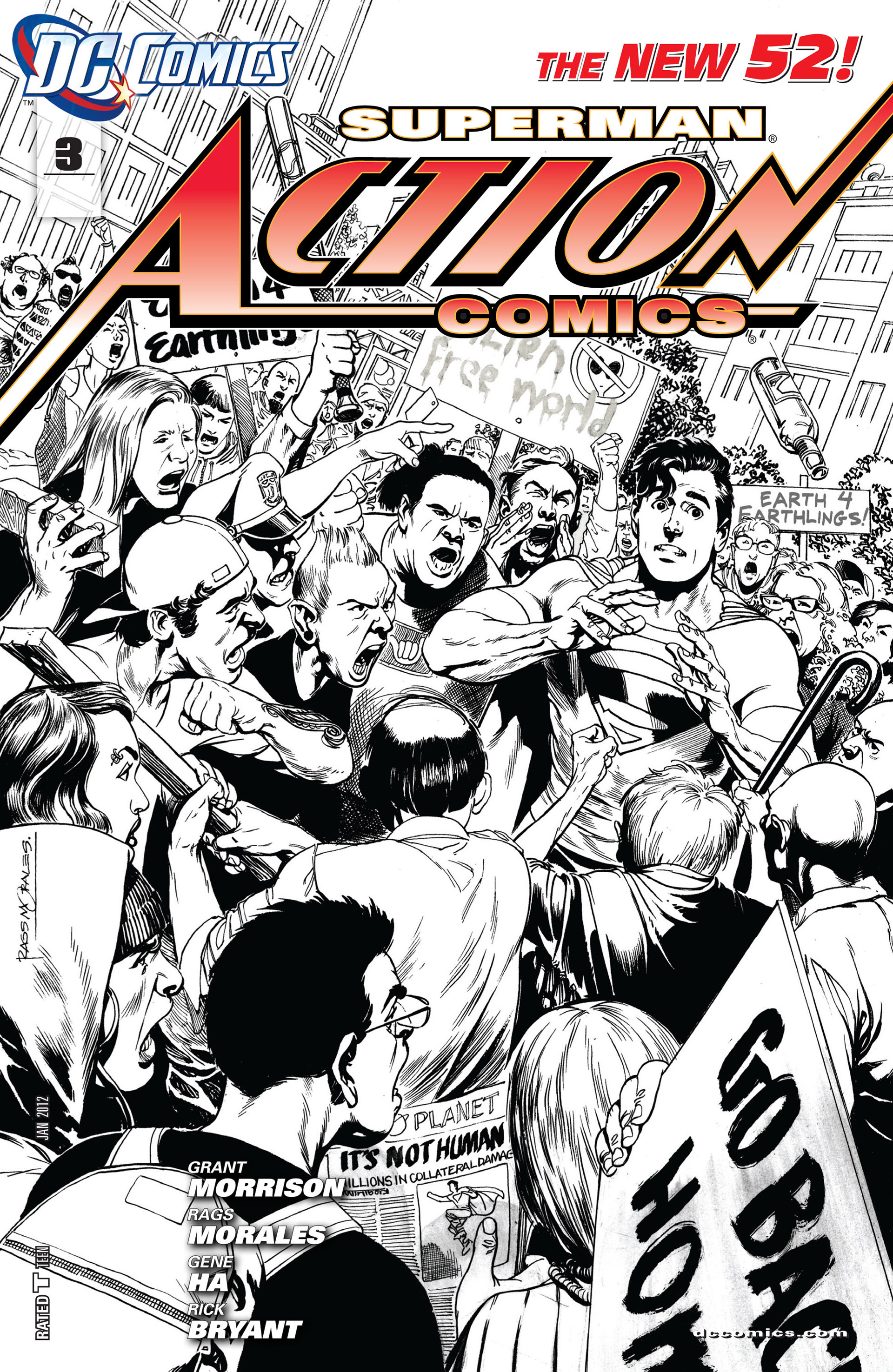 Read online Action Comics (2011) comic -  Issue #3 - 3