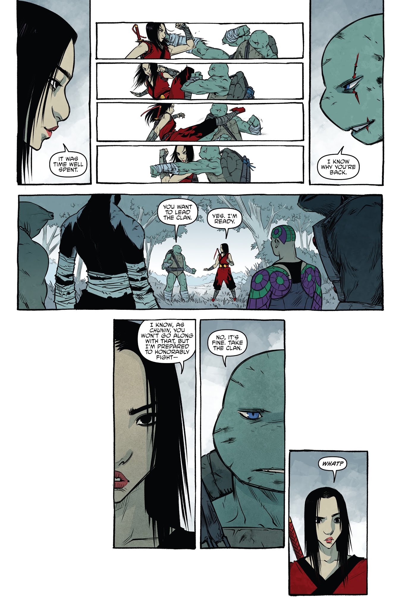 Read online Teenage Mutant Ninja Turtles: Macro-Series comic -  Issue #3 - 26