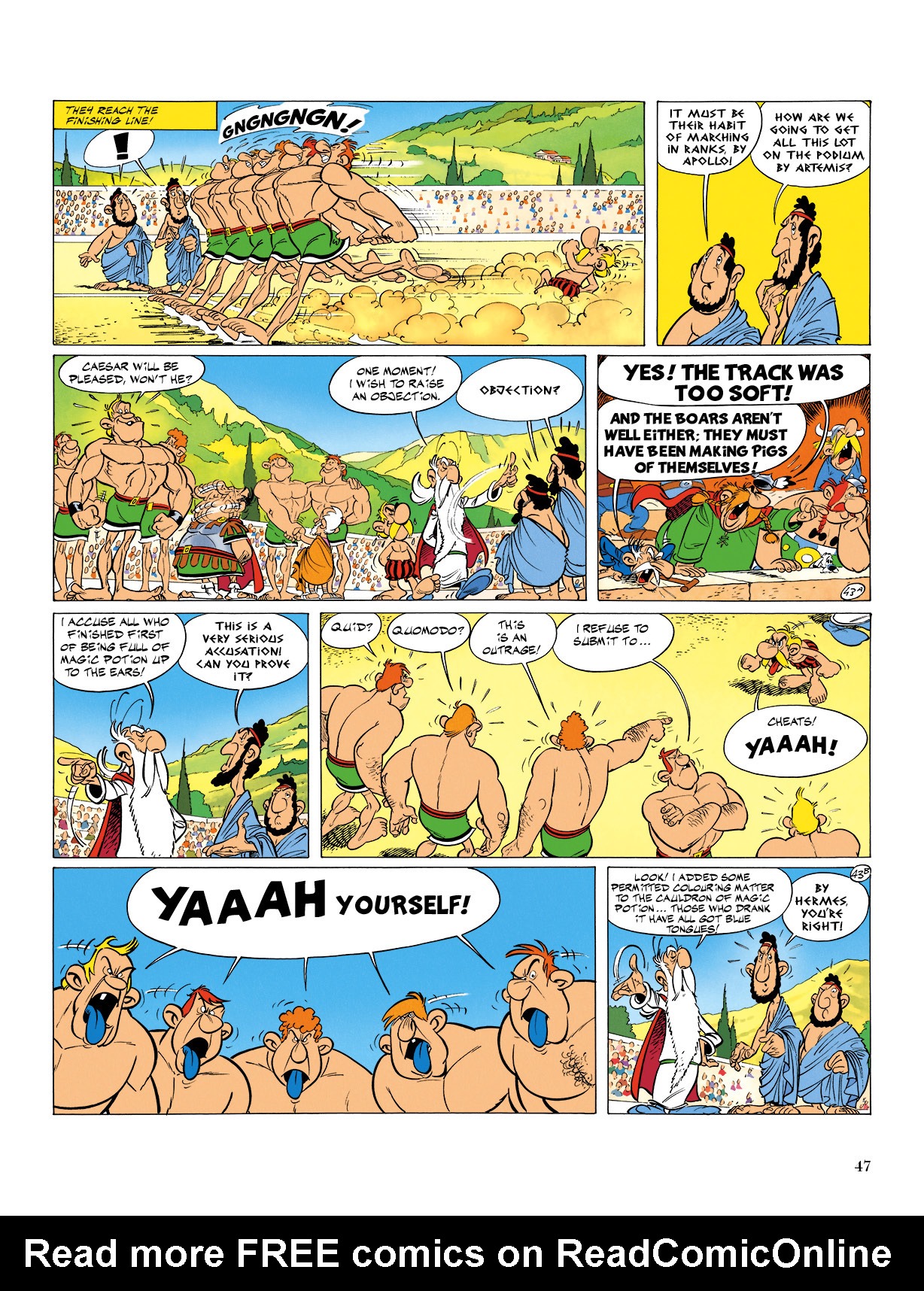 Read online Asterix comic -  Issue #12 - 48