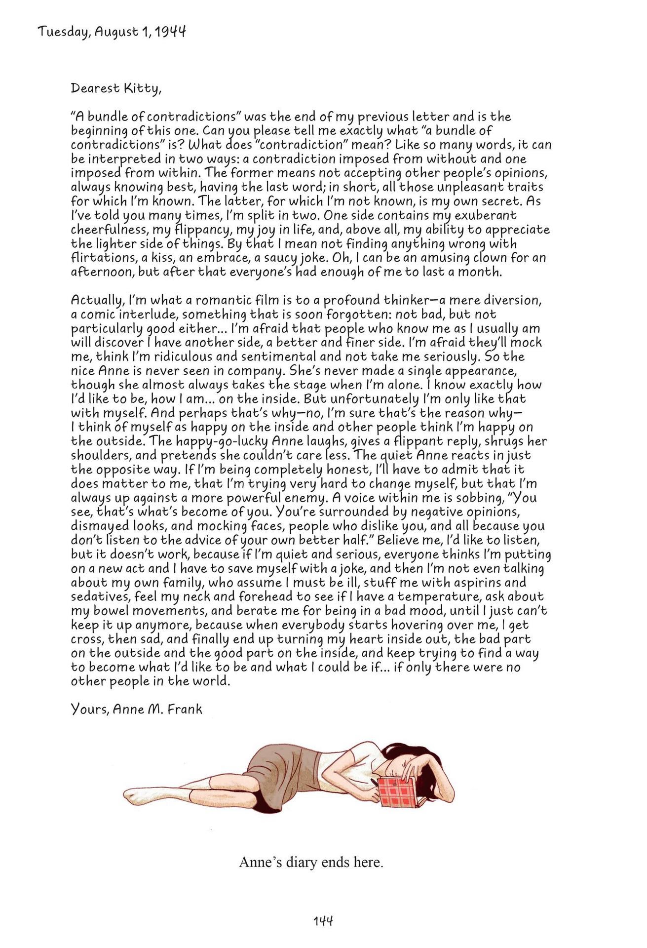 Read online Anne Frank’s Diary: The Graphic Adaptation comic -  Issue # TPB - 140