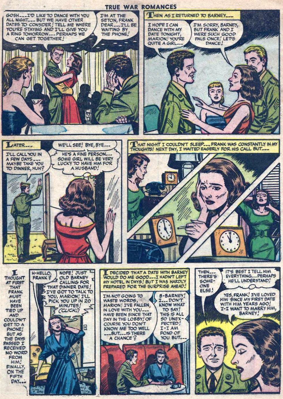 Read online True War Romances comic -  Issue #14 - 16