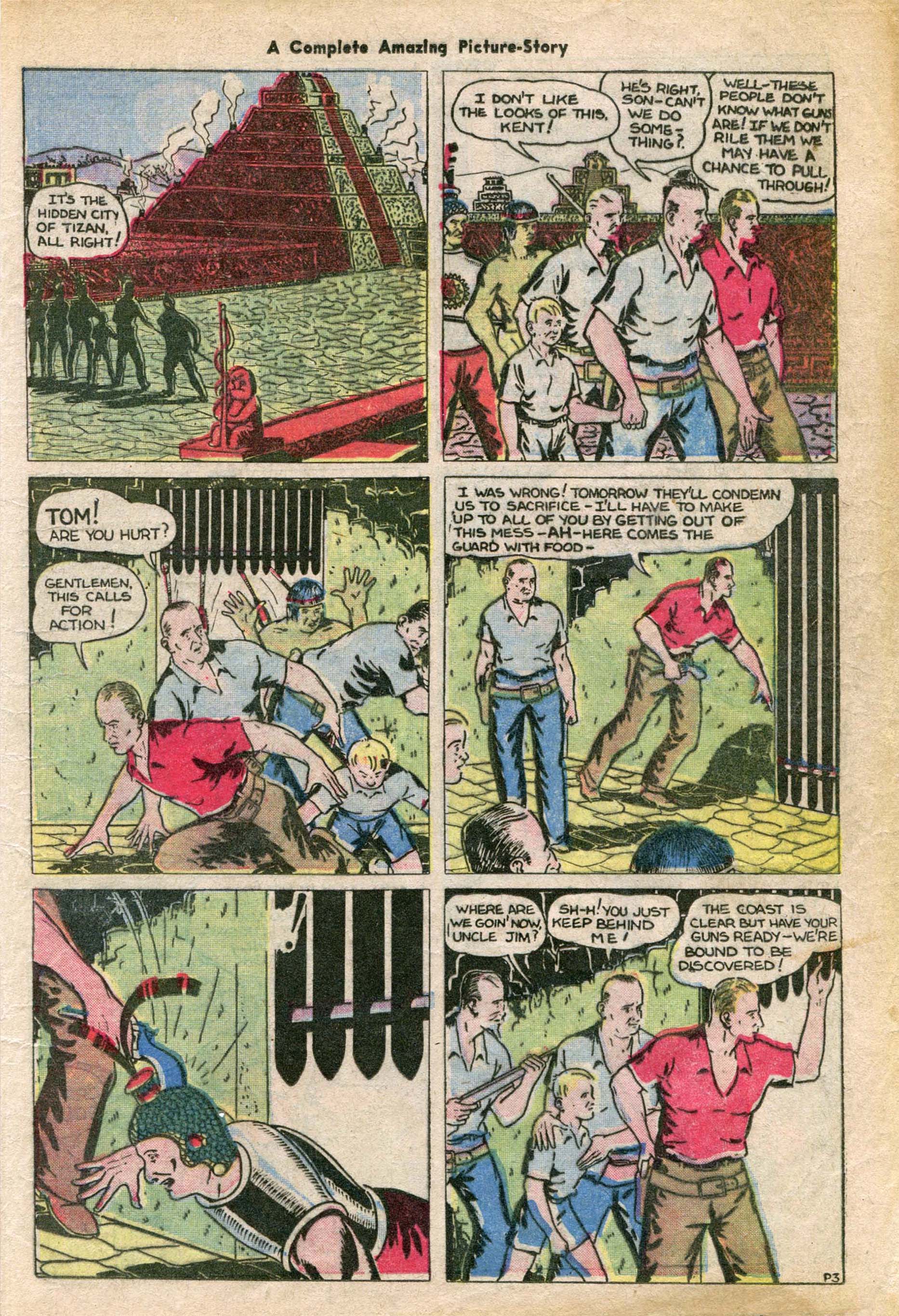 Read online Amazing Mystery Funnies comic -  Issue #1 - 4