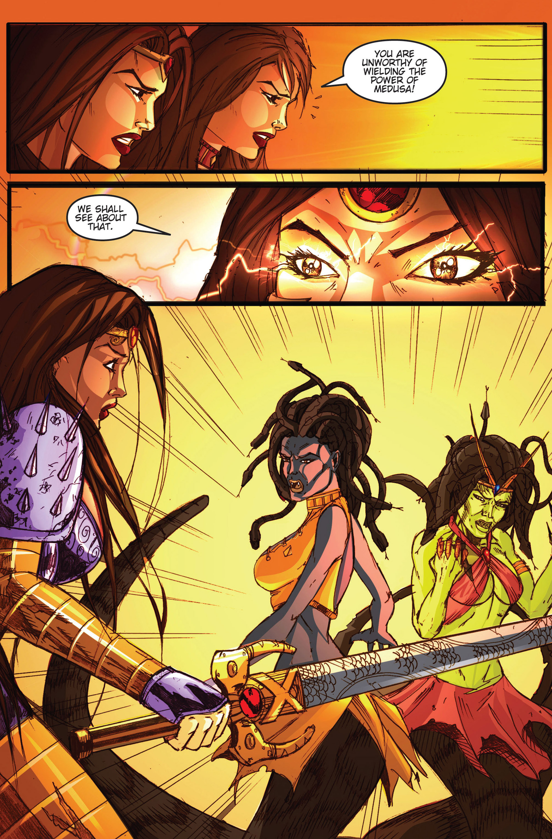 Read online Odyssey Presents: Medusa comic -  Issue # Full - 8