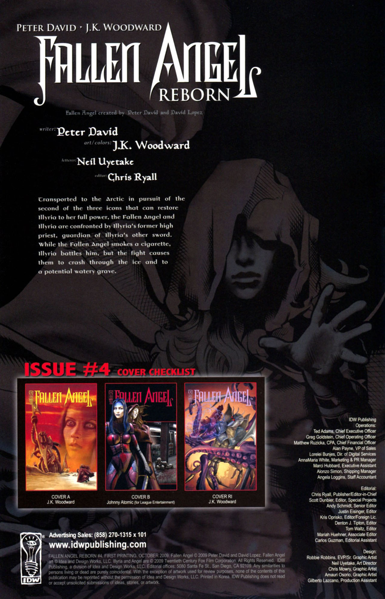 Read online Fallen Angel Reborn comic -  Issue #4 - 4