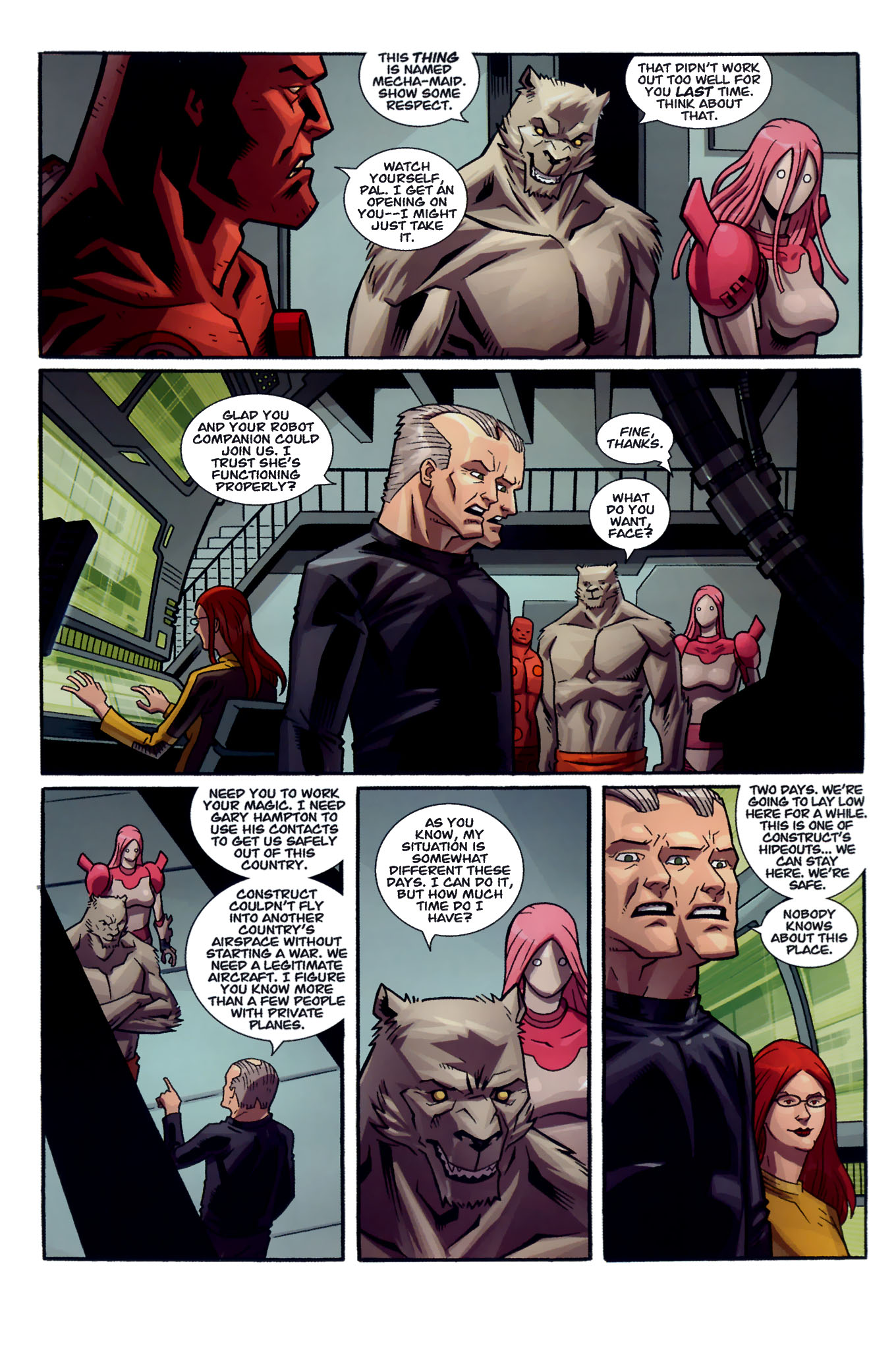 Read online The Astounding Wolf-Man comic -  Issue #17 - 21