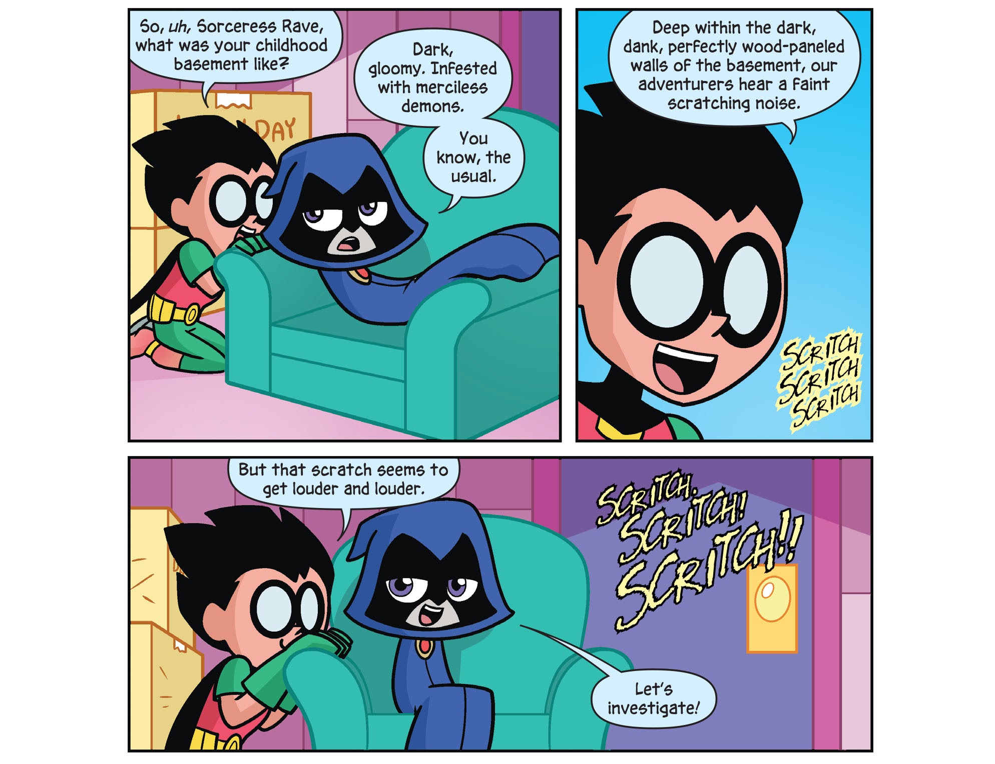 Read online Teen Titans Go! Roll With It! comic -  Issue #9 - 9