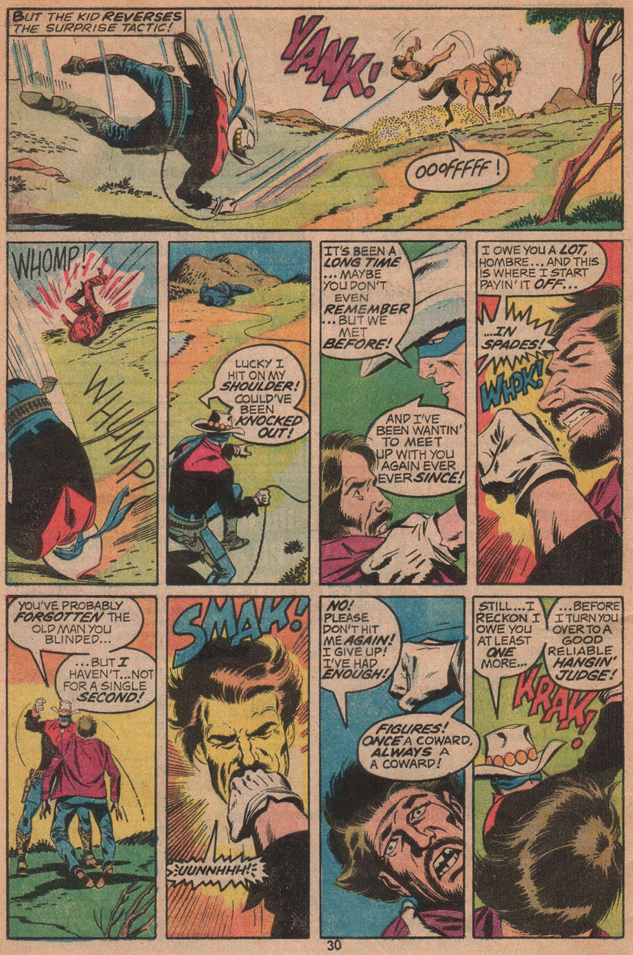 Read online The Outlaw Kid (1970) comic -  Issue #14 - 32