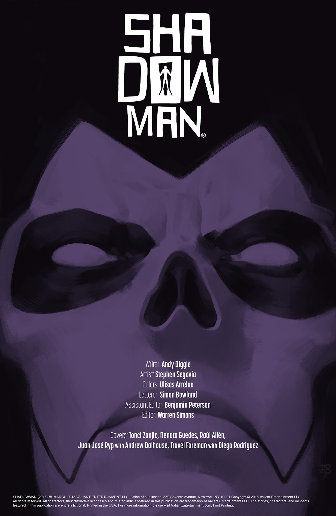 Read online Shadowman (2018) comic -  Issue #1 - 2