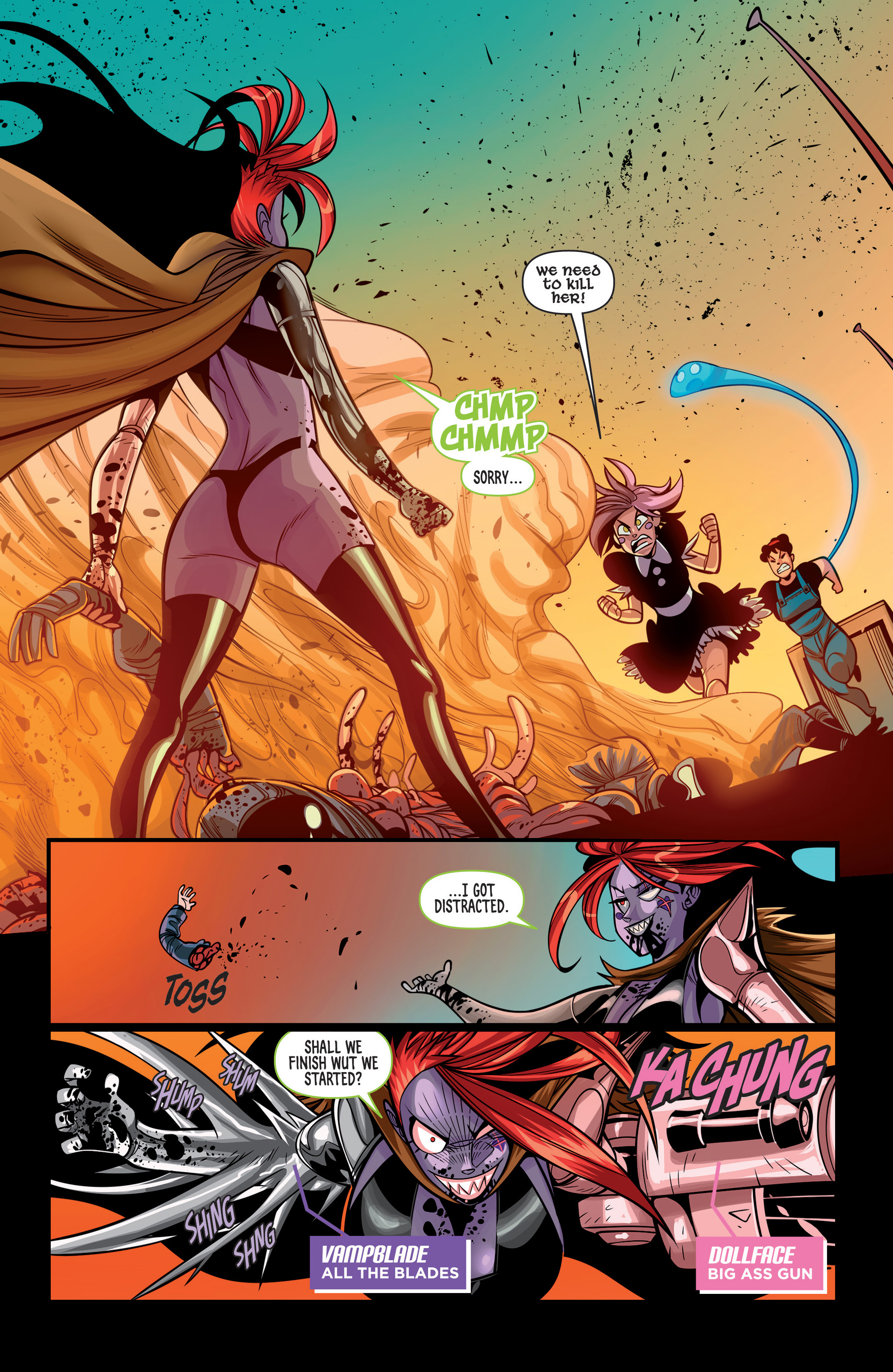 Read online Danger Doll Squad Presents Amalgama Lives comic -  Issue #4 - 6