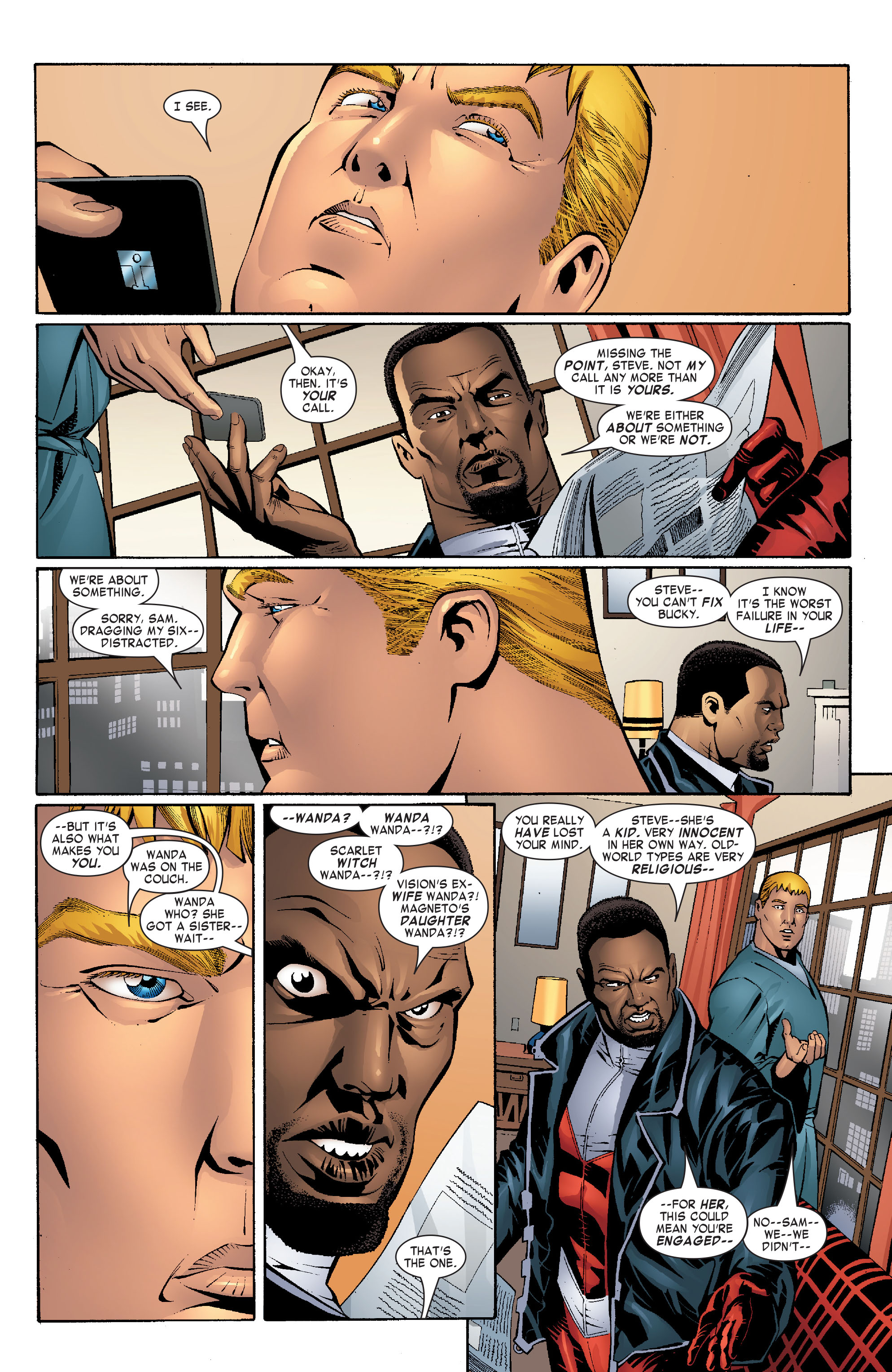 Read online Captain America & the Falcon comic -  Issue #7 - 16
