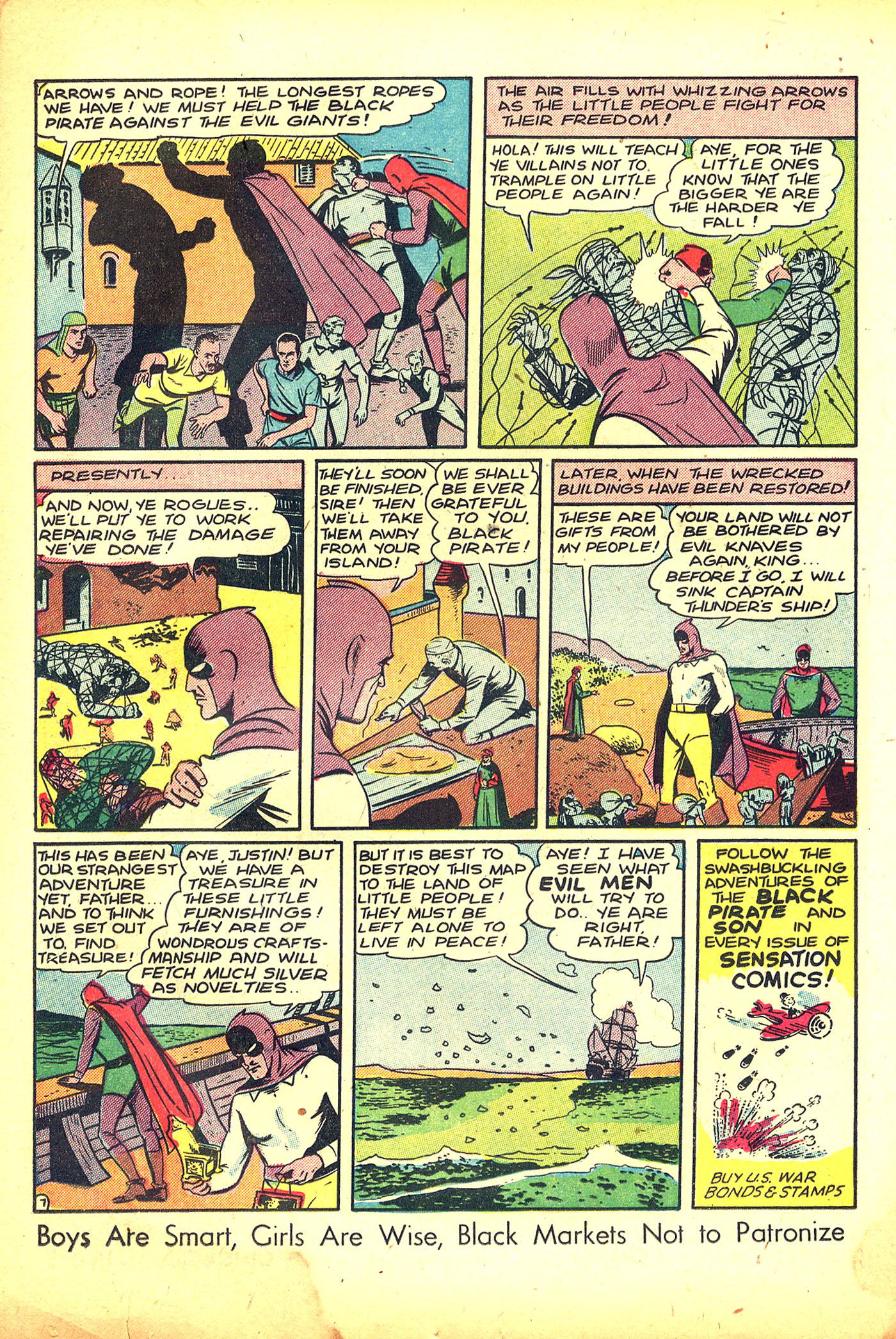 Read online Sensation (Mystery) Comics comic -  Issue #31 - 38