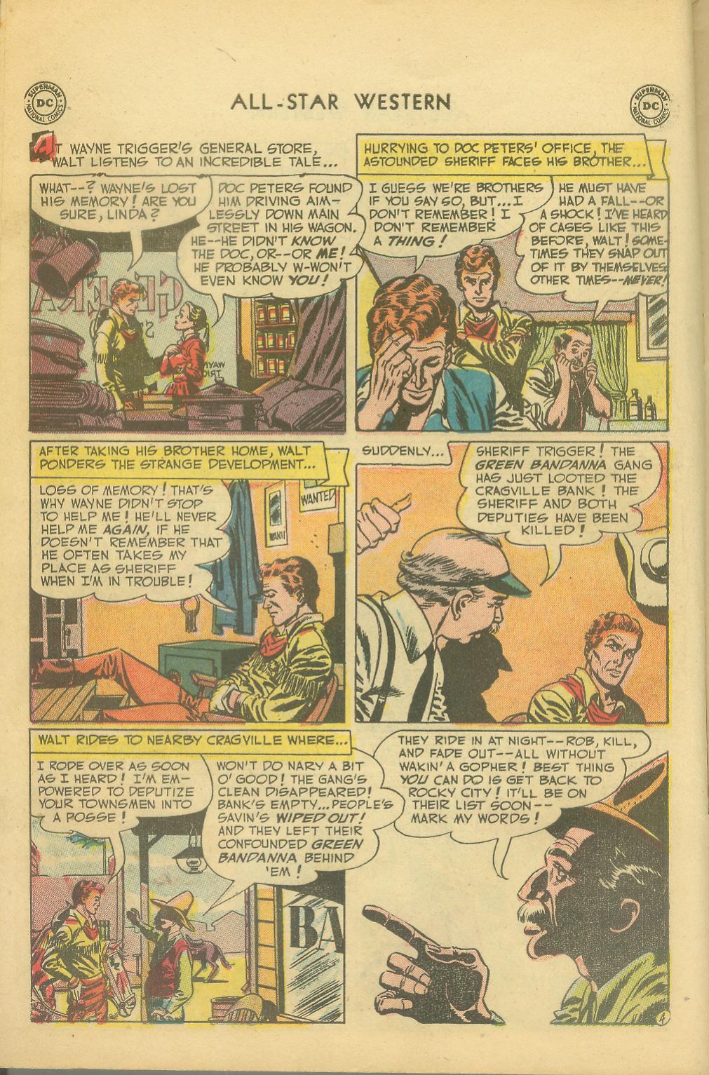 Read online All-Star Western (1951) comic -  Issue #65 - 6