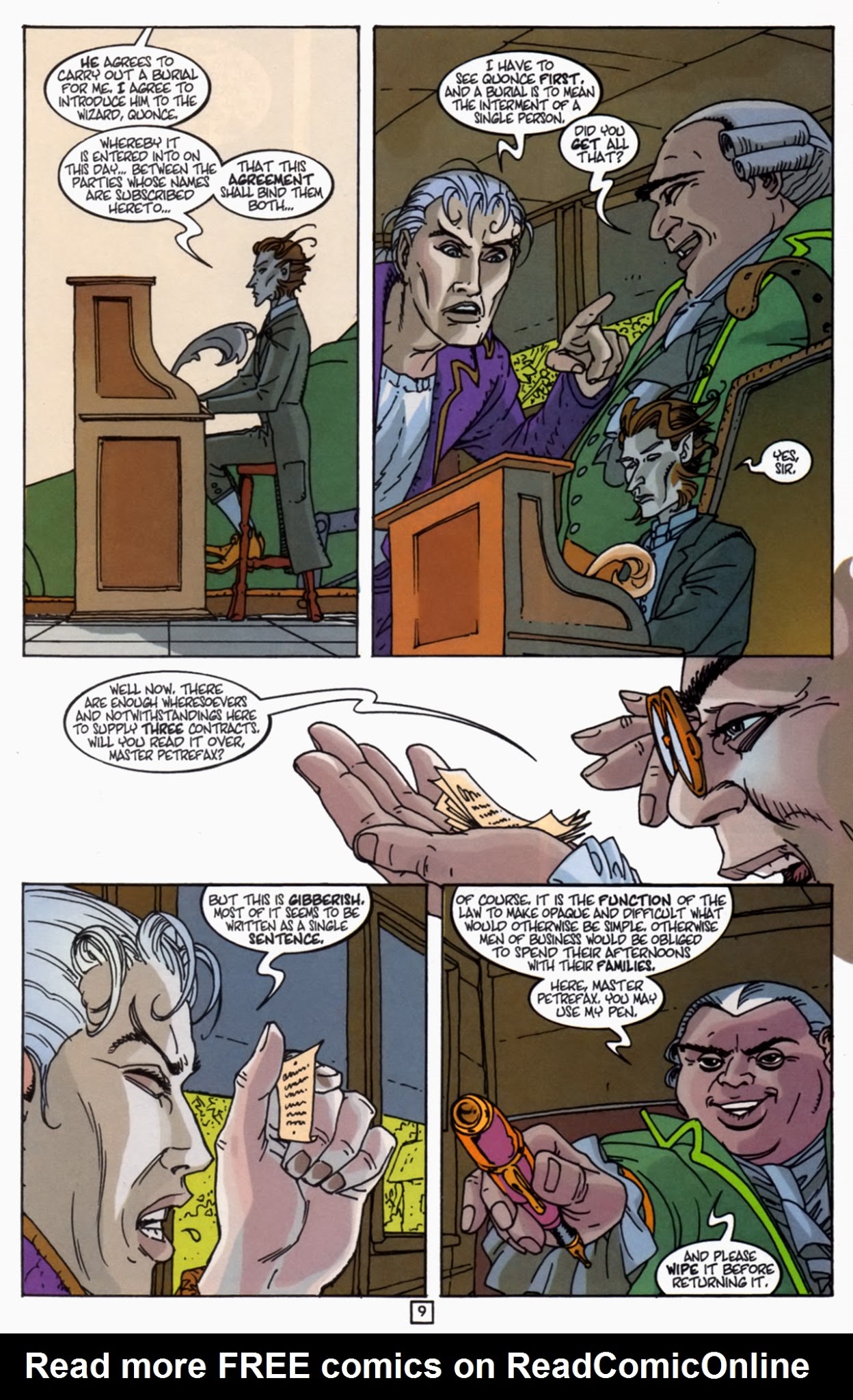 Read online Sandman Presents: Petrefax comic -  Issue #3 - 12