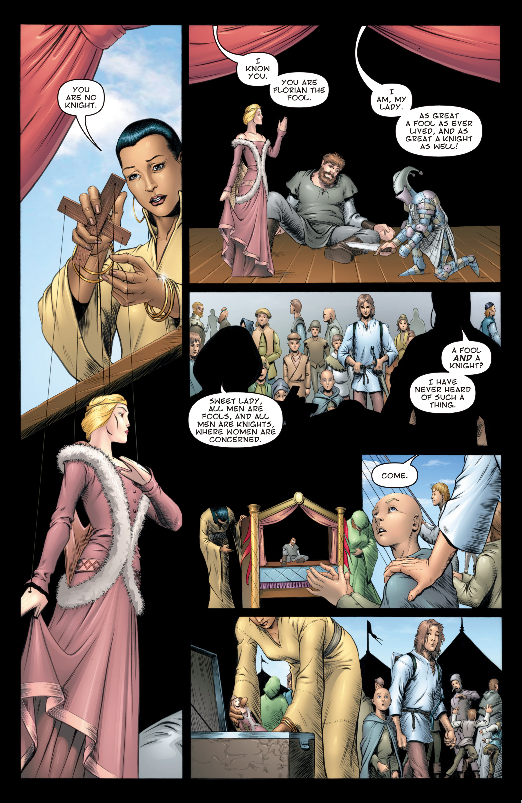 Read online The Hedge Knight: The Graphic Novel comic -  Issue # Full - 60