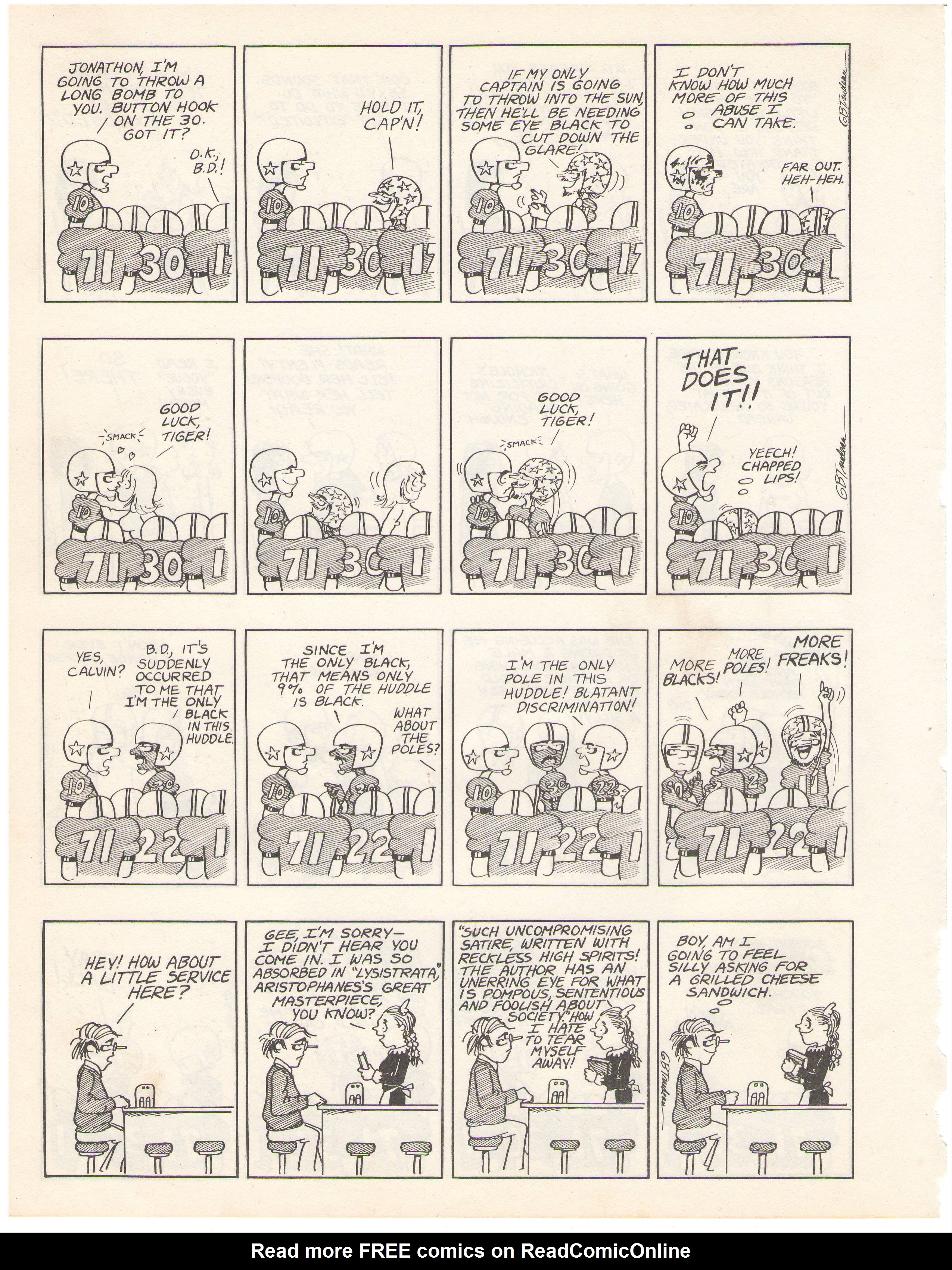 Read online The Doonesbury Chronicles comic -  Issue # TPB (Part 1) - 24