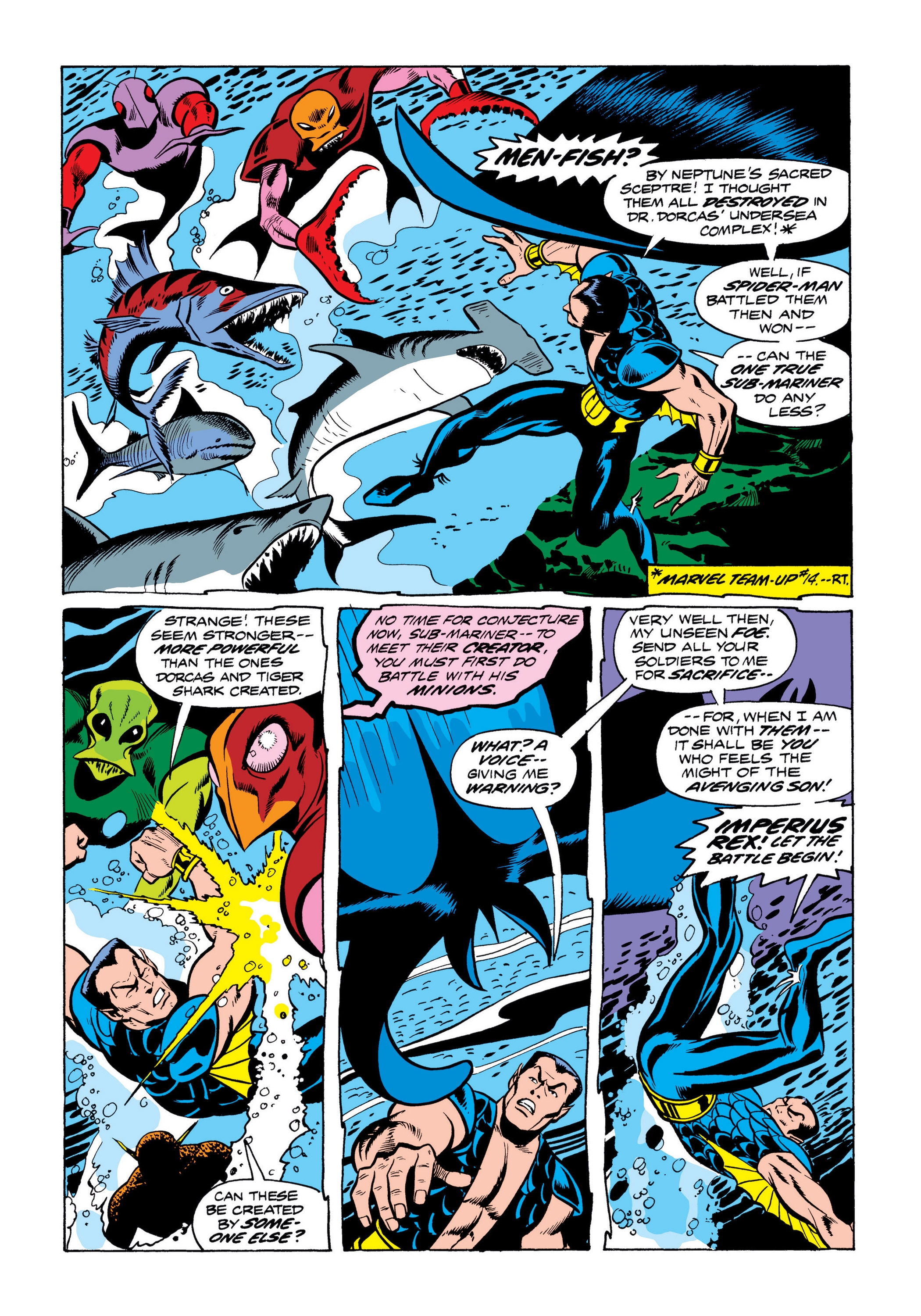 Read online Marvel Masterworks: The Sub-Mariner comic -  Issue # TPB 8 (Part 3) - 8