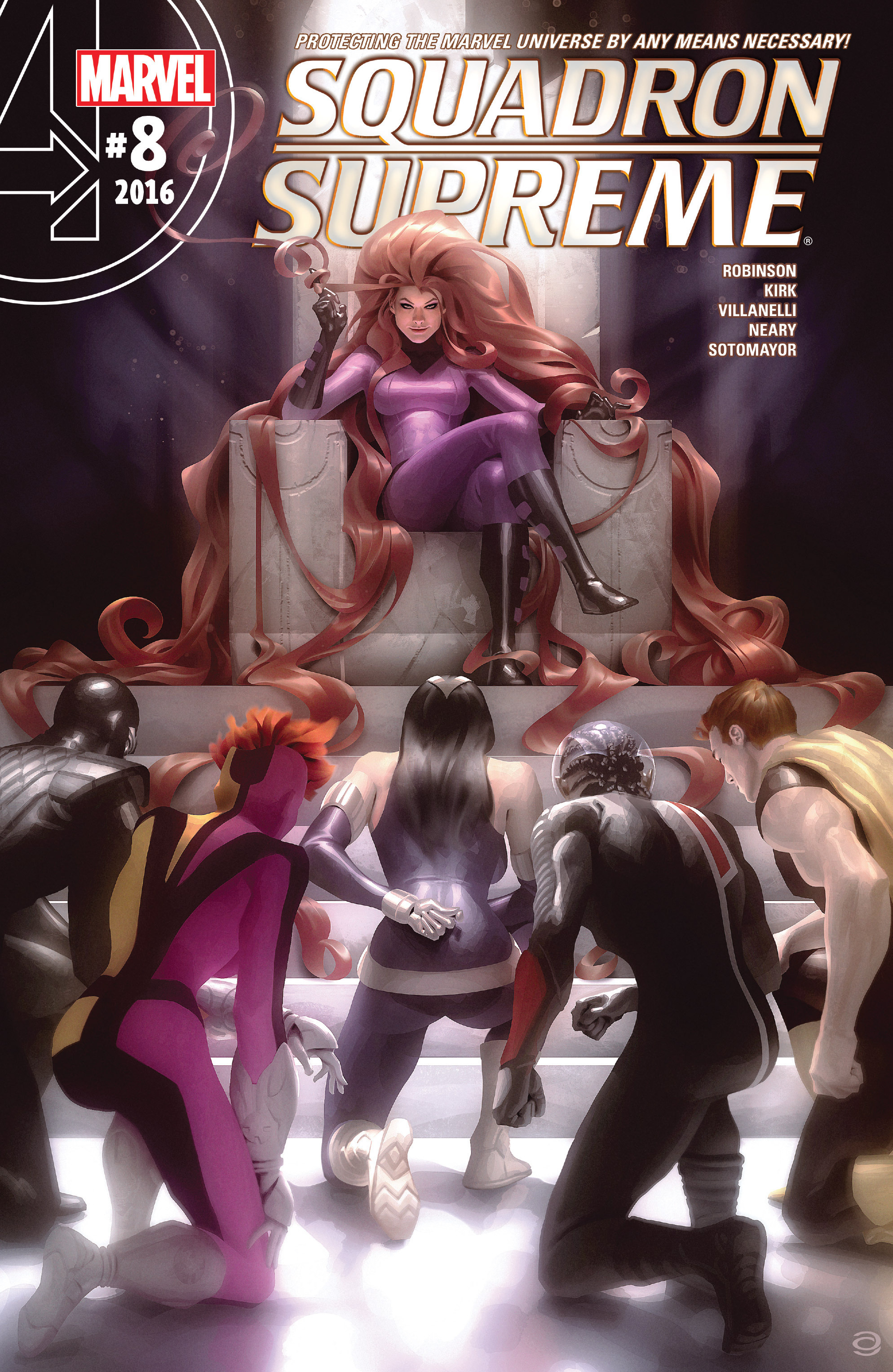 Read online Squadron Supreme (2016) comic -  Issue #8 - 1