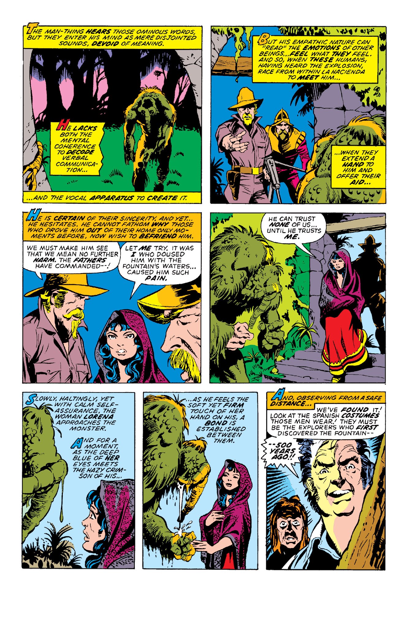 Read online Man-Thing by Steve Gerber: The Complete Collection comic -  Issue # TPB 1 (Part 5) - 7