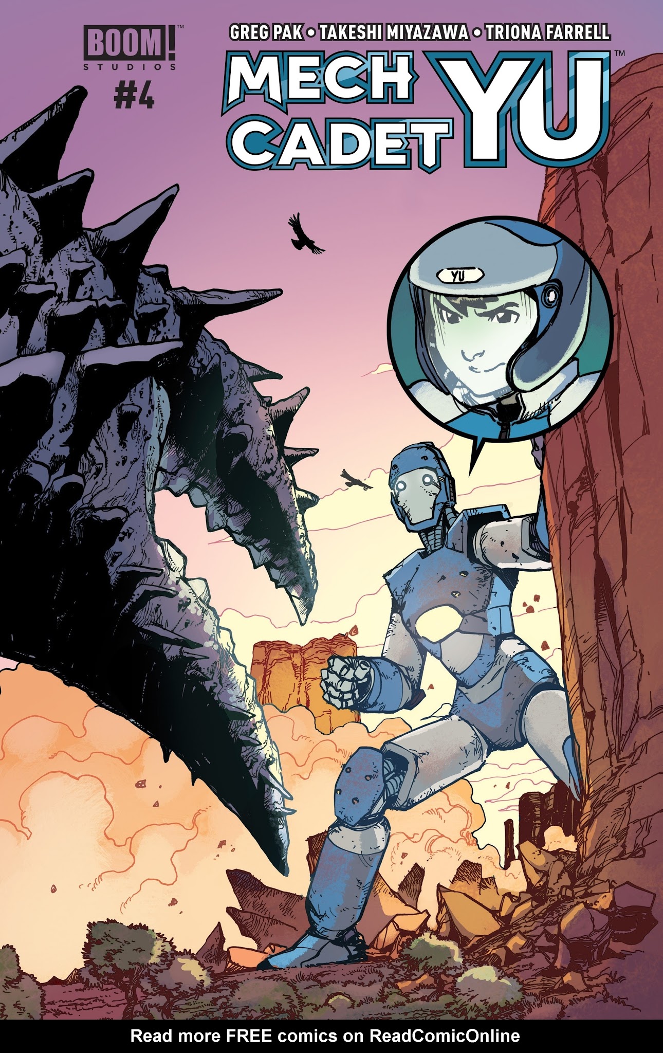 Read online Mech Cadet Yu comic -  Issue #4 - 1