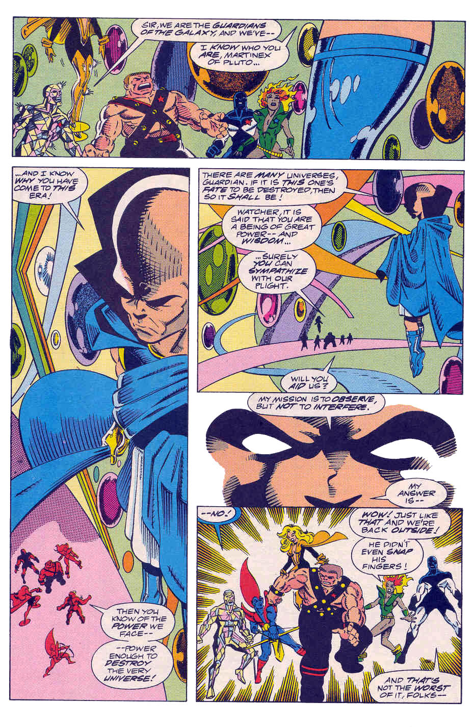 Read online Guardians of the Galaxy (1990) comic -  Issue # _Annual 1 - 19