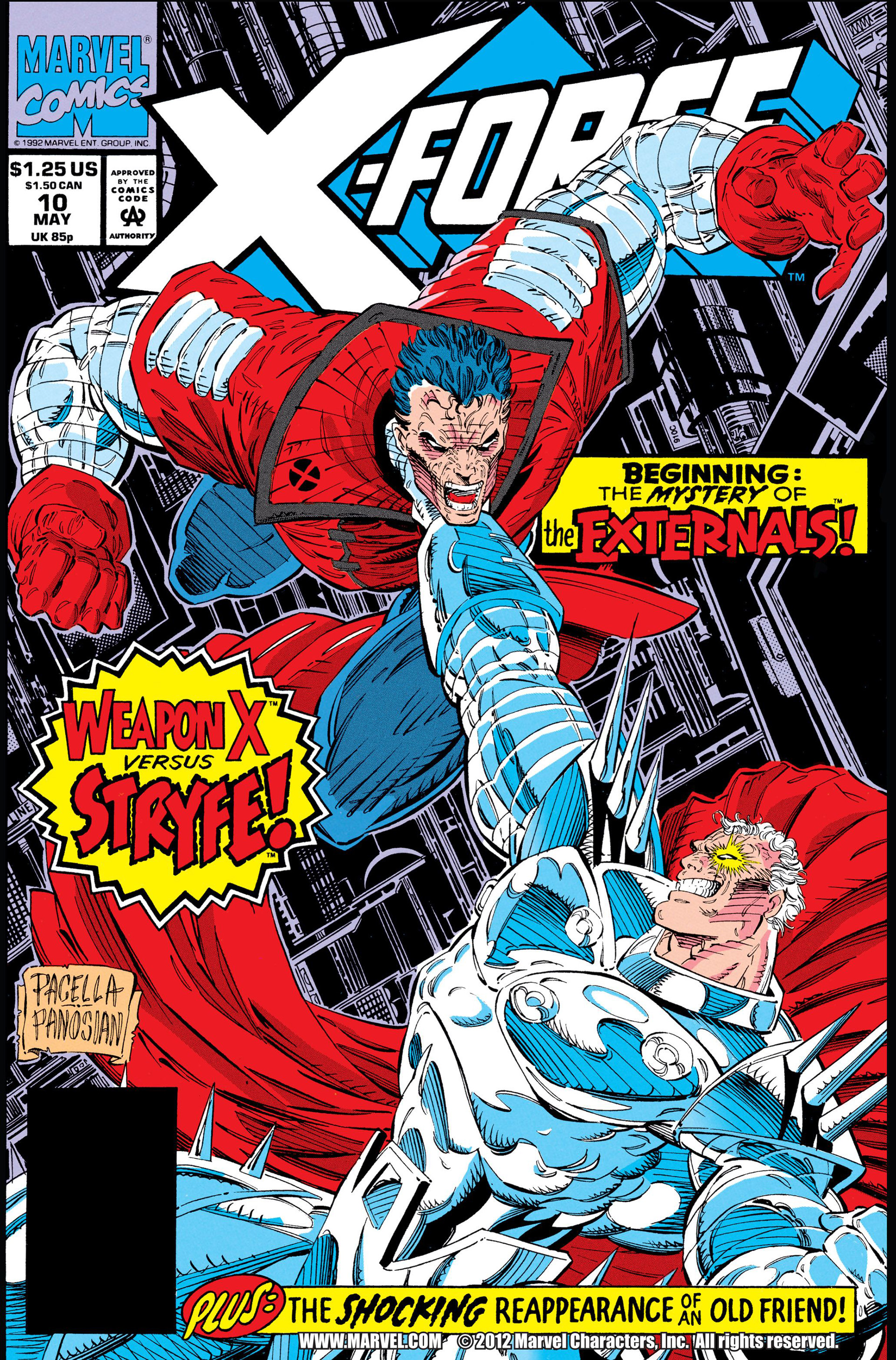 Read online X-Force (1991) comic -  Issue #10 - 1