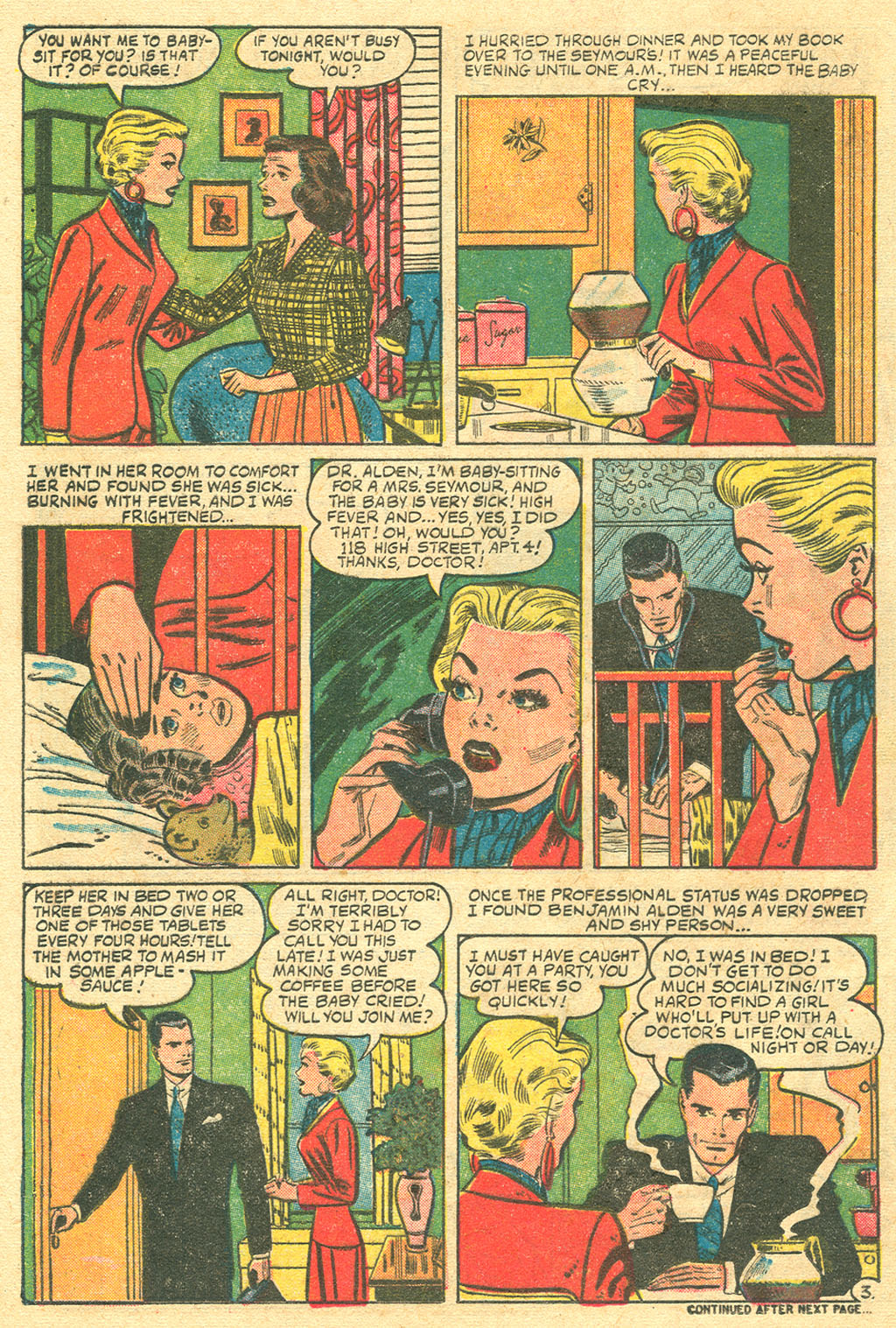 Read online Love Romances comic -  Issue #48 - 12