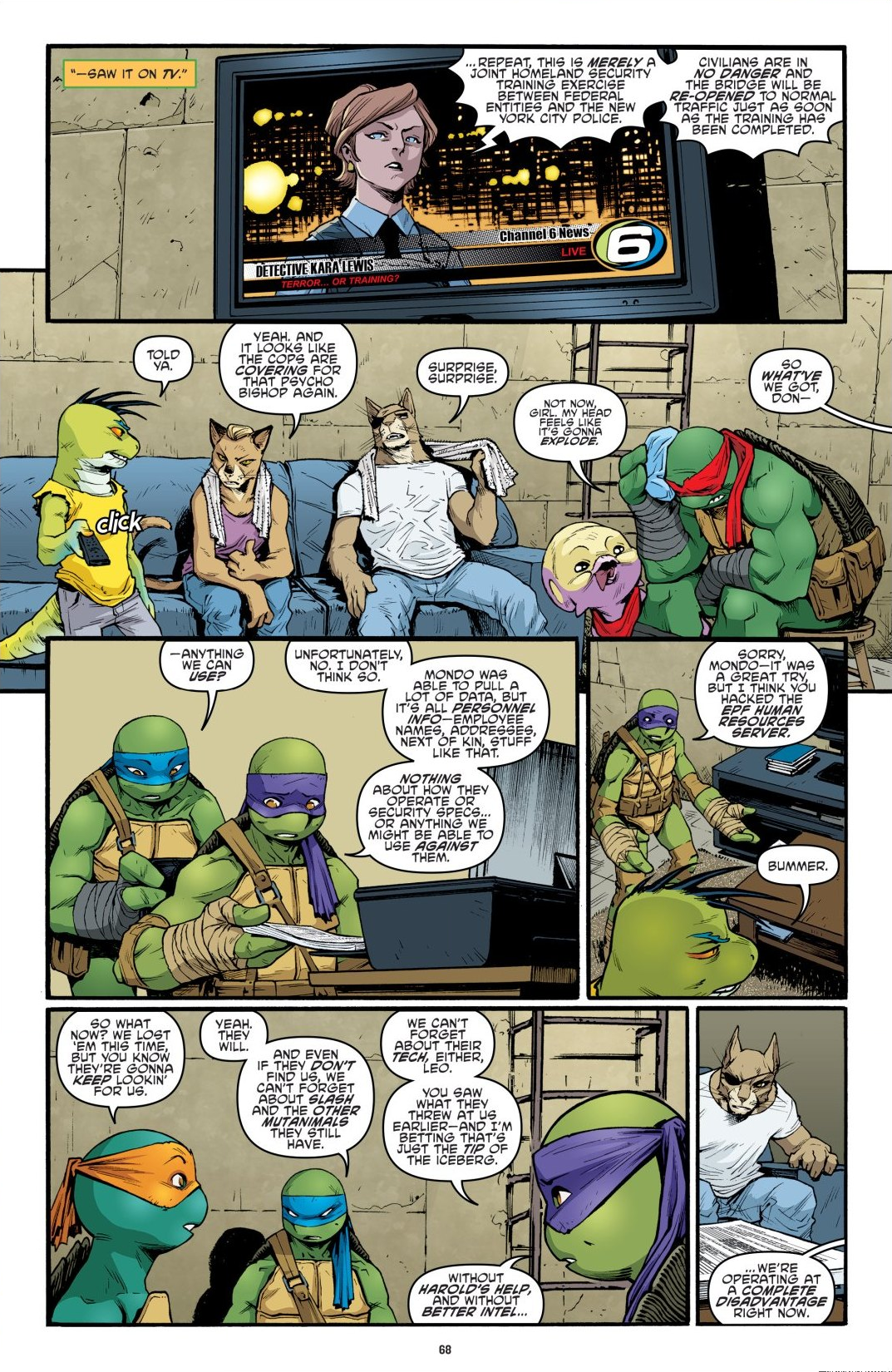 Read online Teenage Mutant Ninja Turtles: The IDW Collection comic -  Issue # TPB 9 (Part 1) - 69