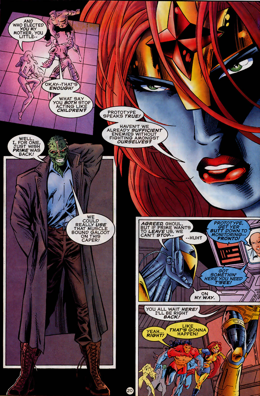 Read online UltraForce (1995) comic -  Issue #13 - 21