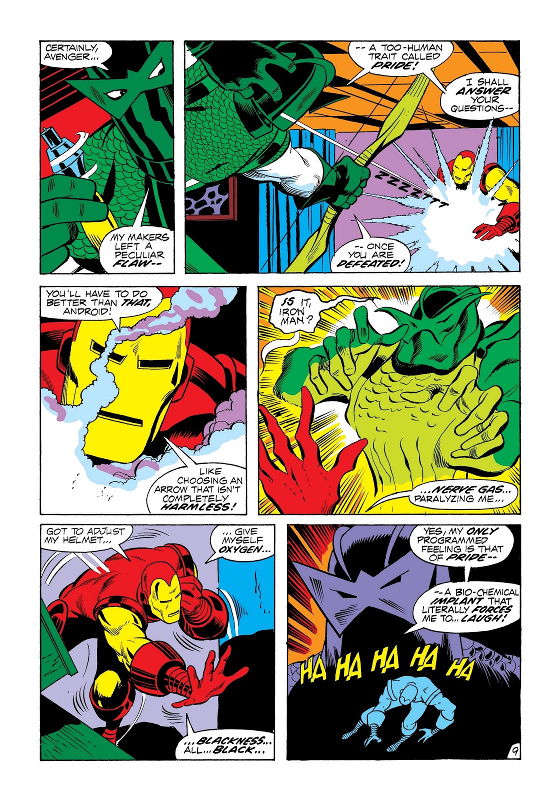 Read online Marvel Masterworks: The Invincible Iron Man comic -  Issue # TPB 8 (Part 3) - 19