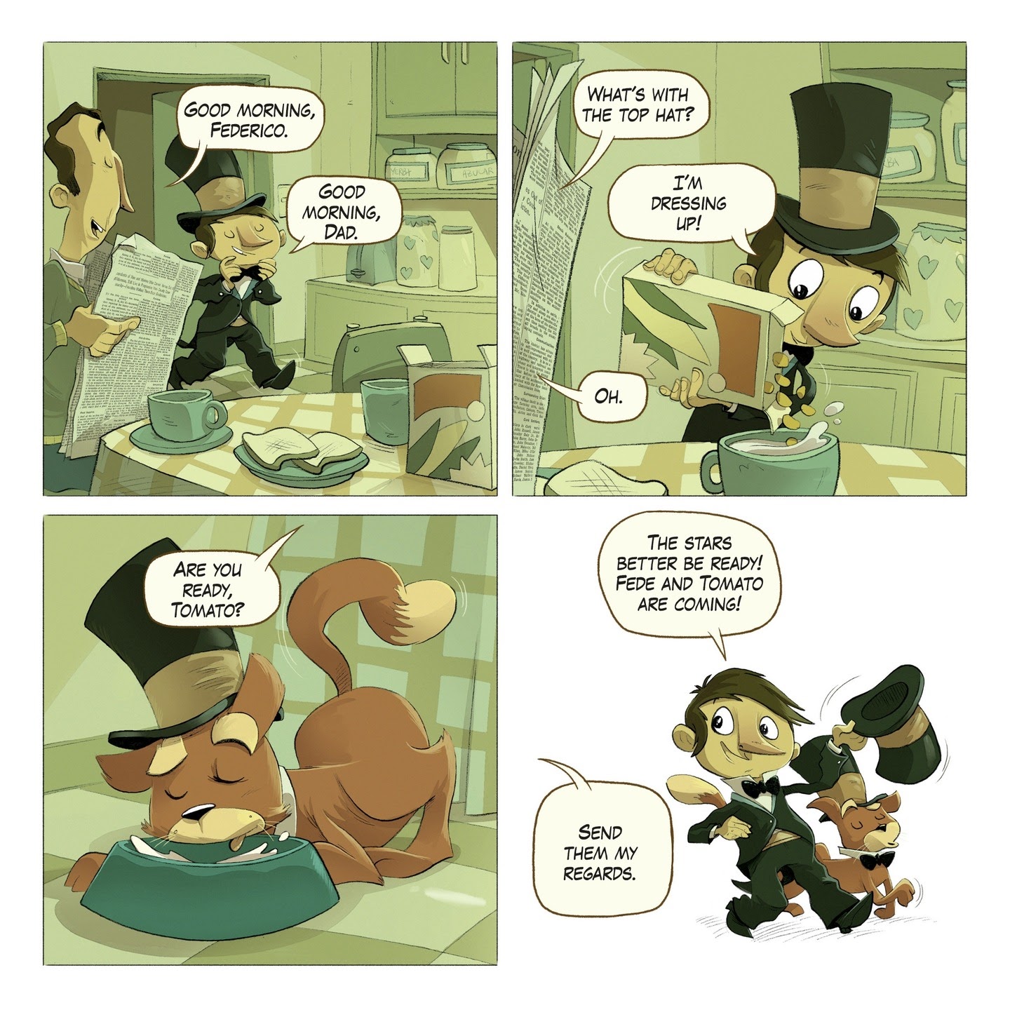 Read online The Adventures of Fede and Tomato comic -  Issue #2 - 8