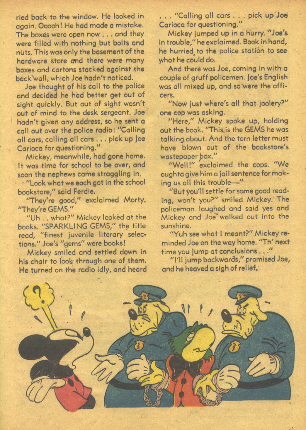 Read online Walt Disney's Comics and Stories comic -  Issue #49 - 35