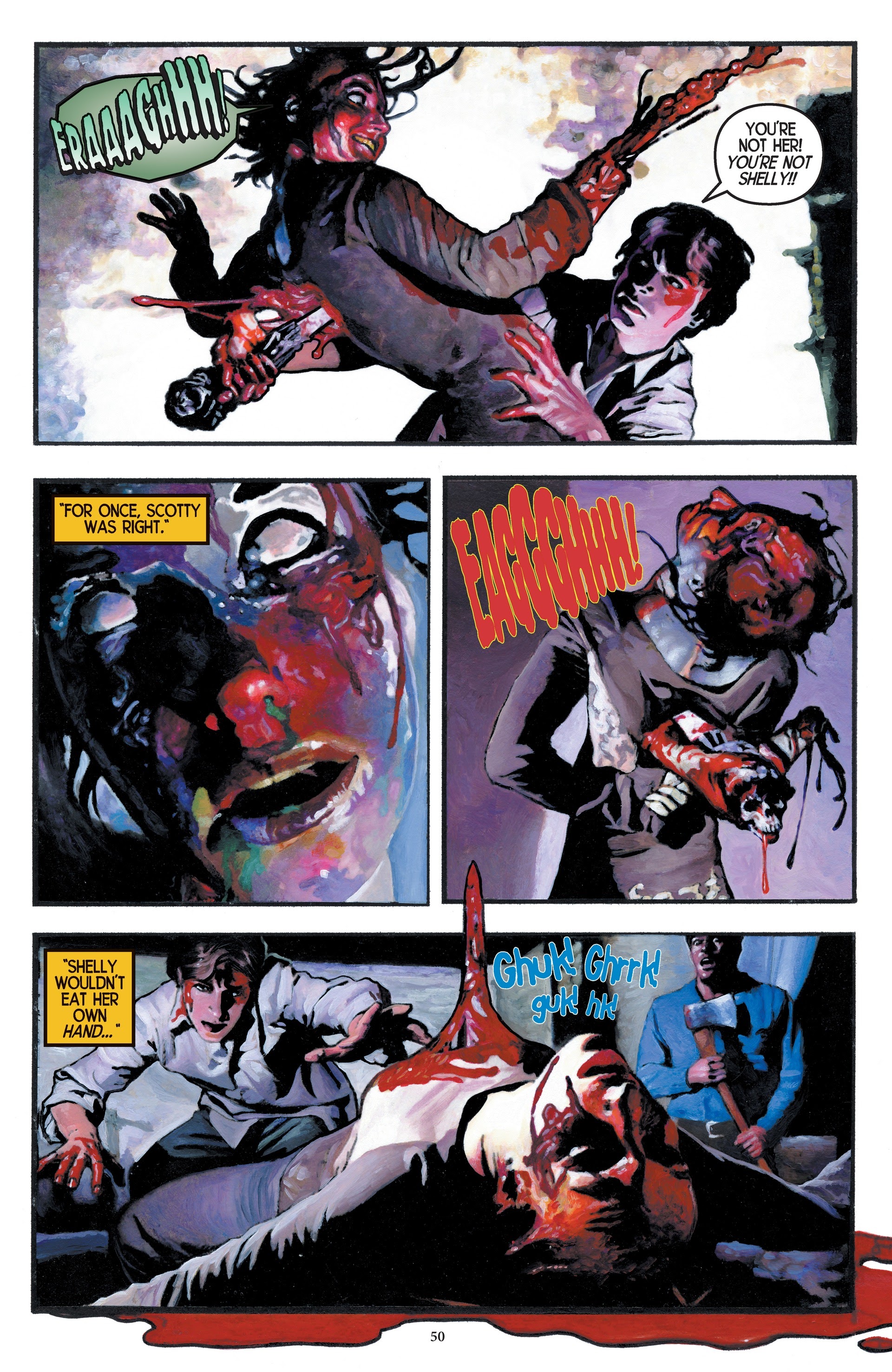 Read online The Evil Dead comic -  Issue # _40th Anniversary Edition - 51