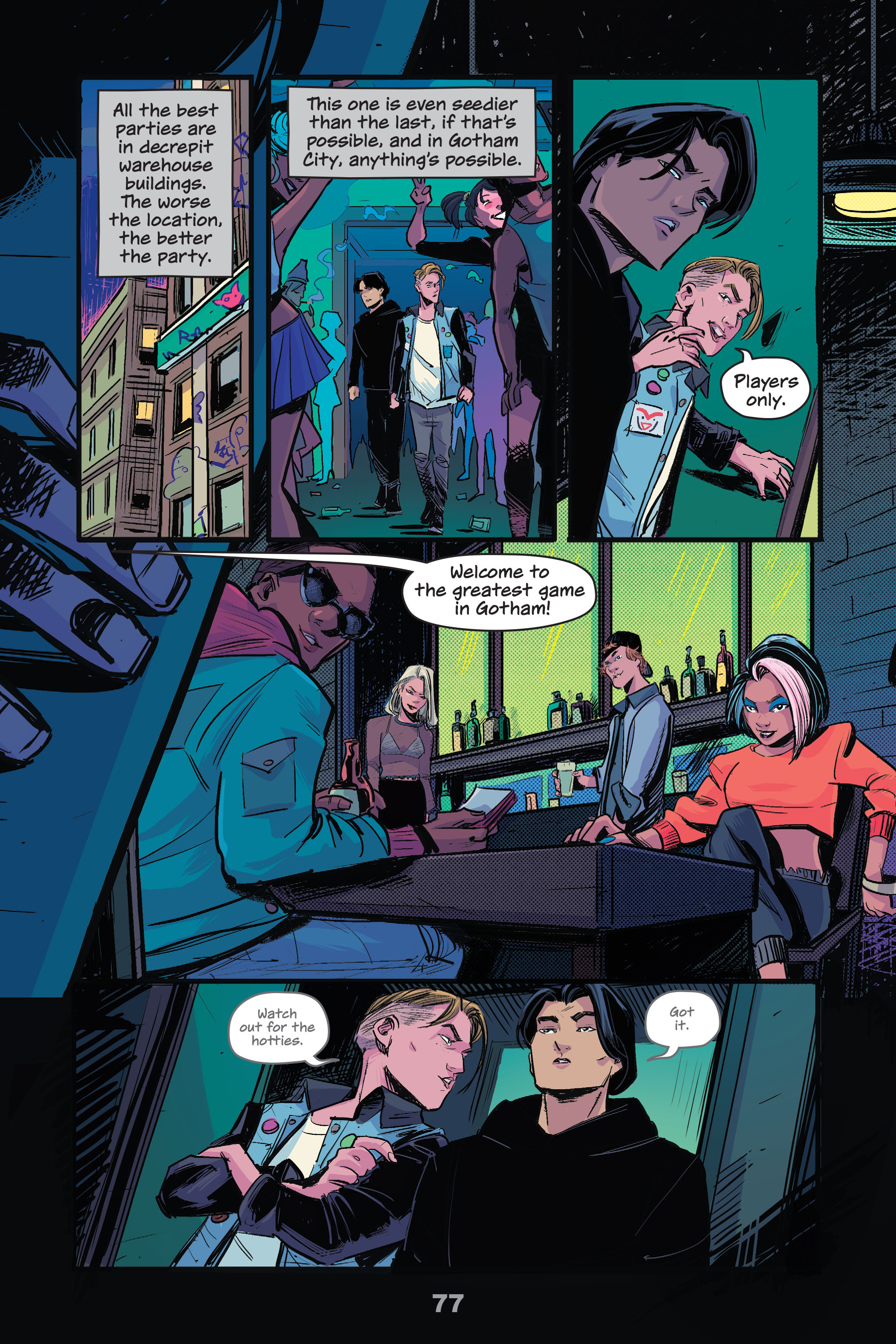 Read online Gotham High comic -  Issue # TPB (Part 1) - 74