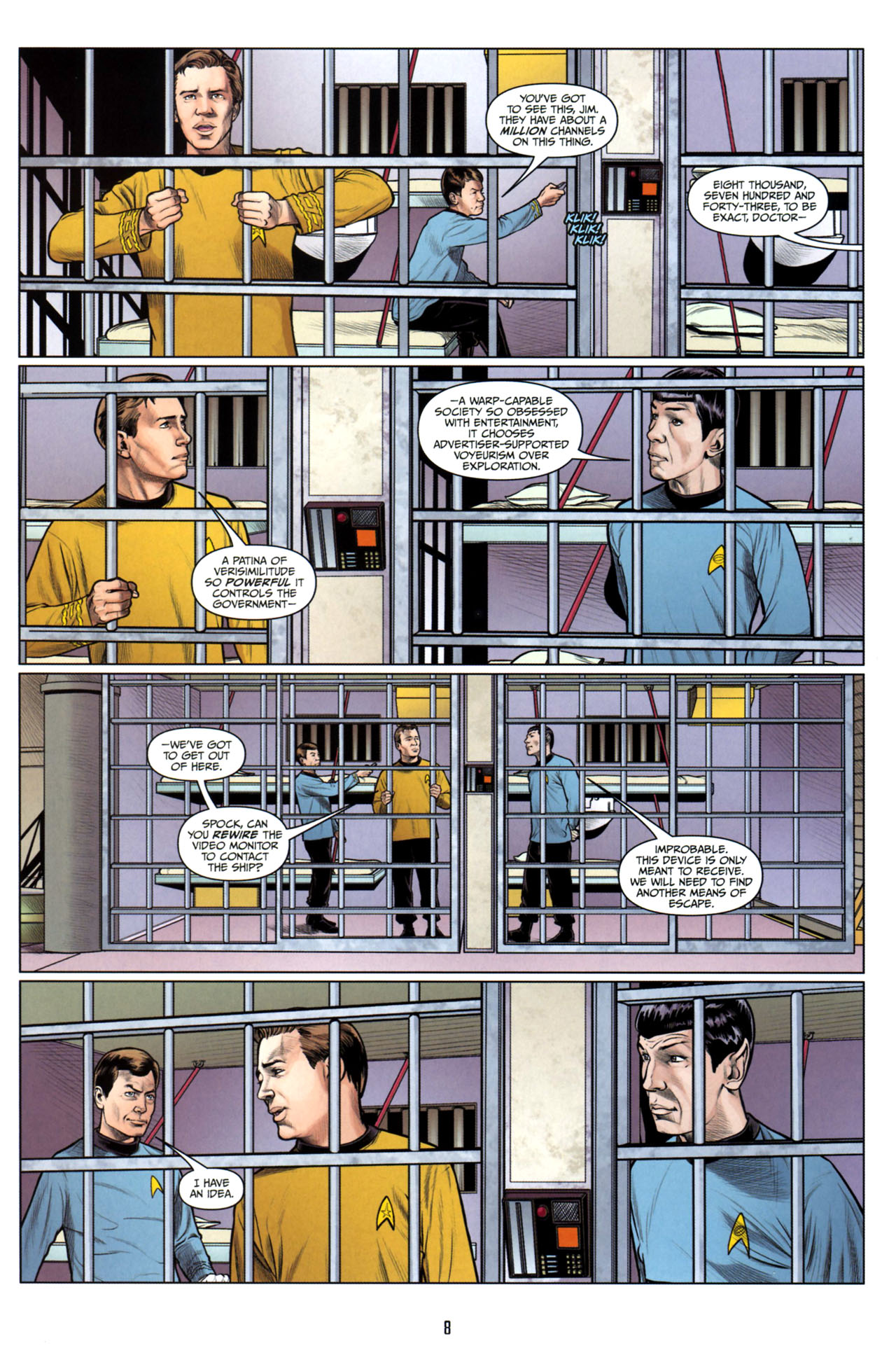 Read online Star Trek: Year Four comic -  Issue #4 - 10