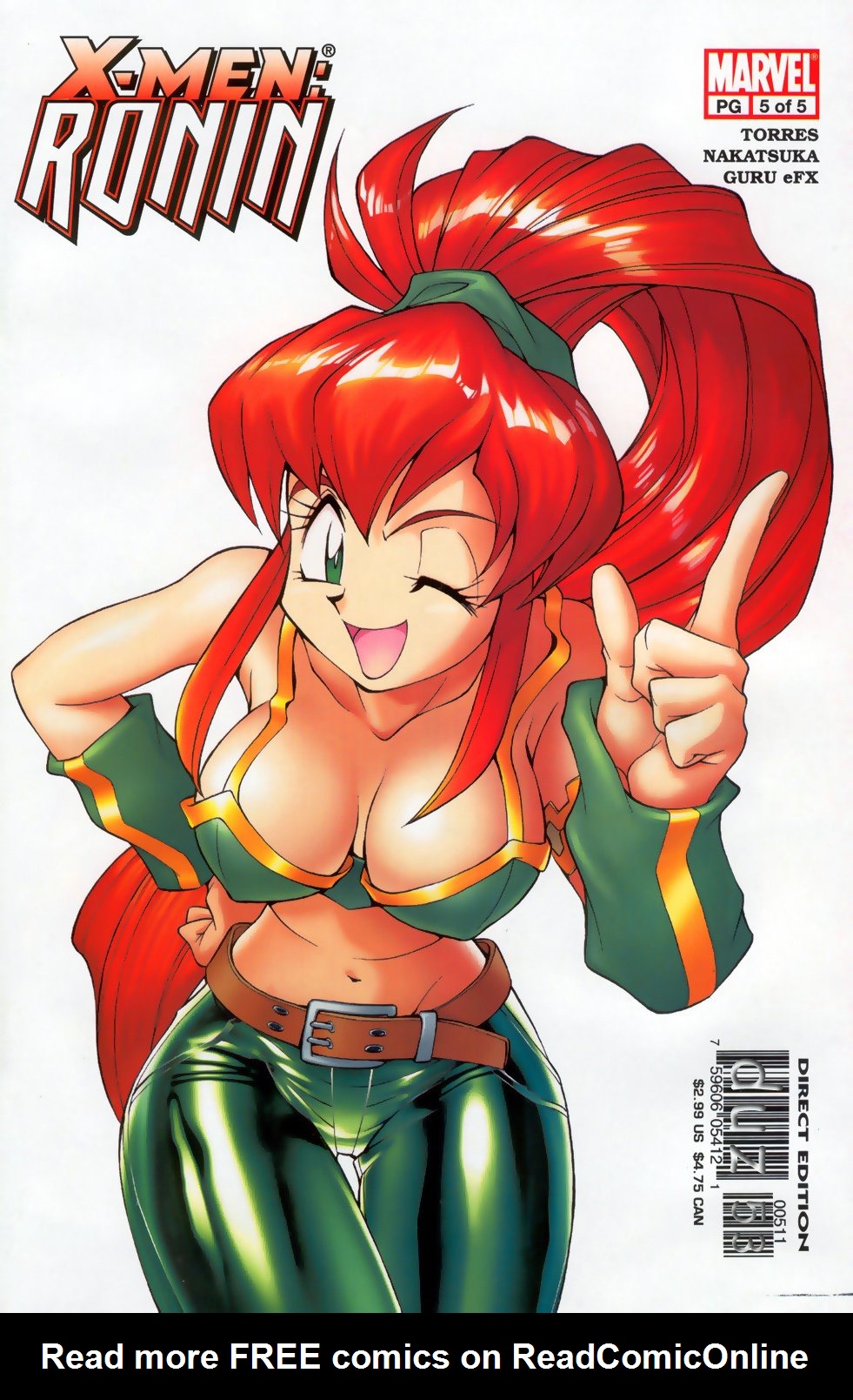 Read online X-Men: Ronin comic -  Issue #5 - 1