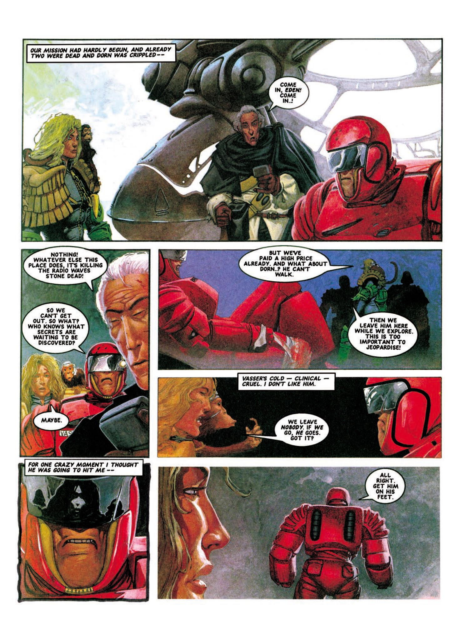Read online Judge Anderson: The Psi Files comic -  Issue # TPB 2 - 131