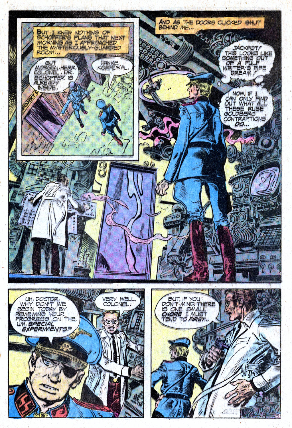 Read online Star Spangled War Stories (1952) comic -  Issue #190 - 5