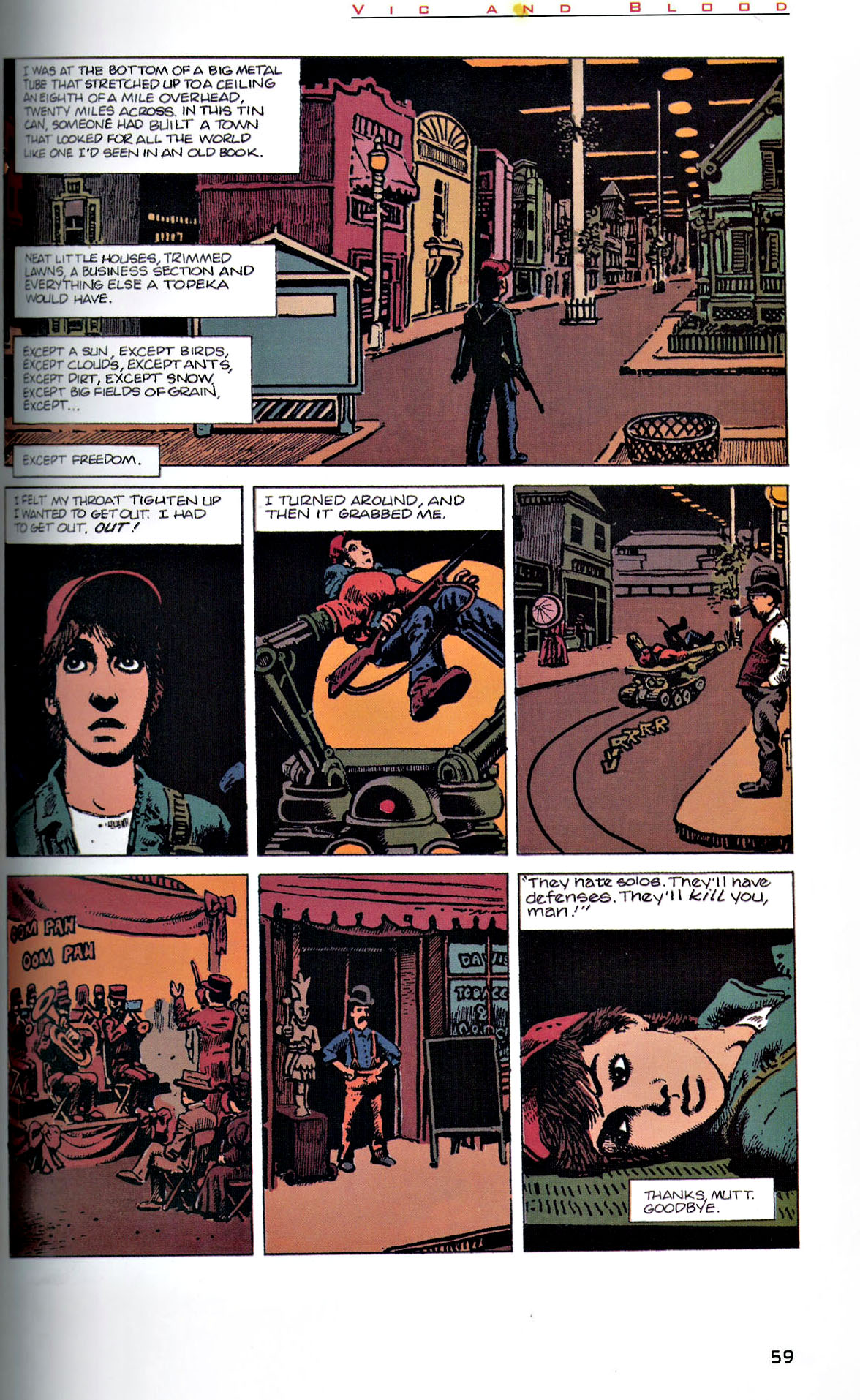 Read online Vic and Blood comic -  Issue # TPB - 60