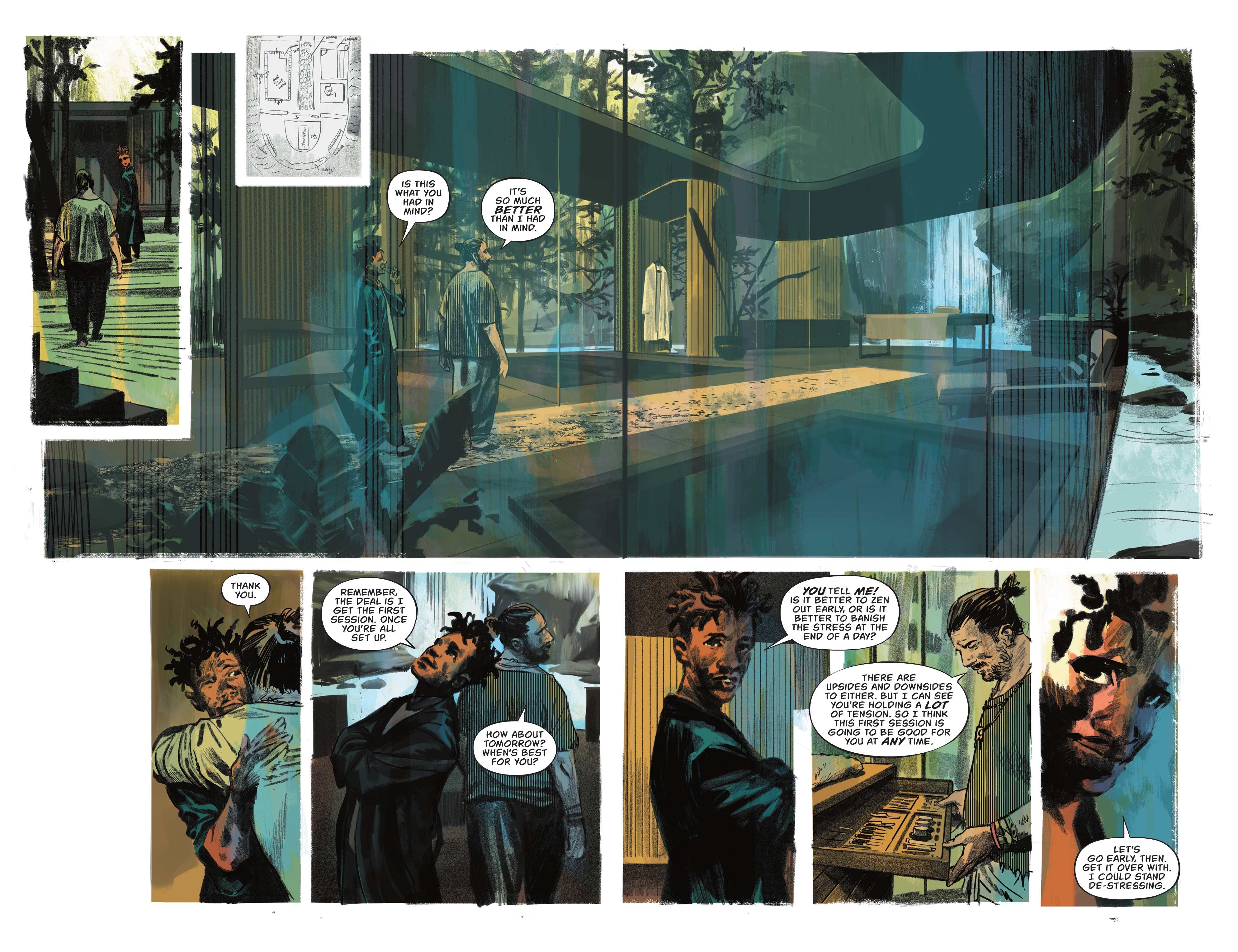 Read online The Nice House on the Lake comic -  Issue #9 - 12