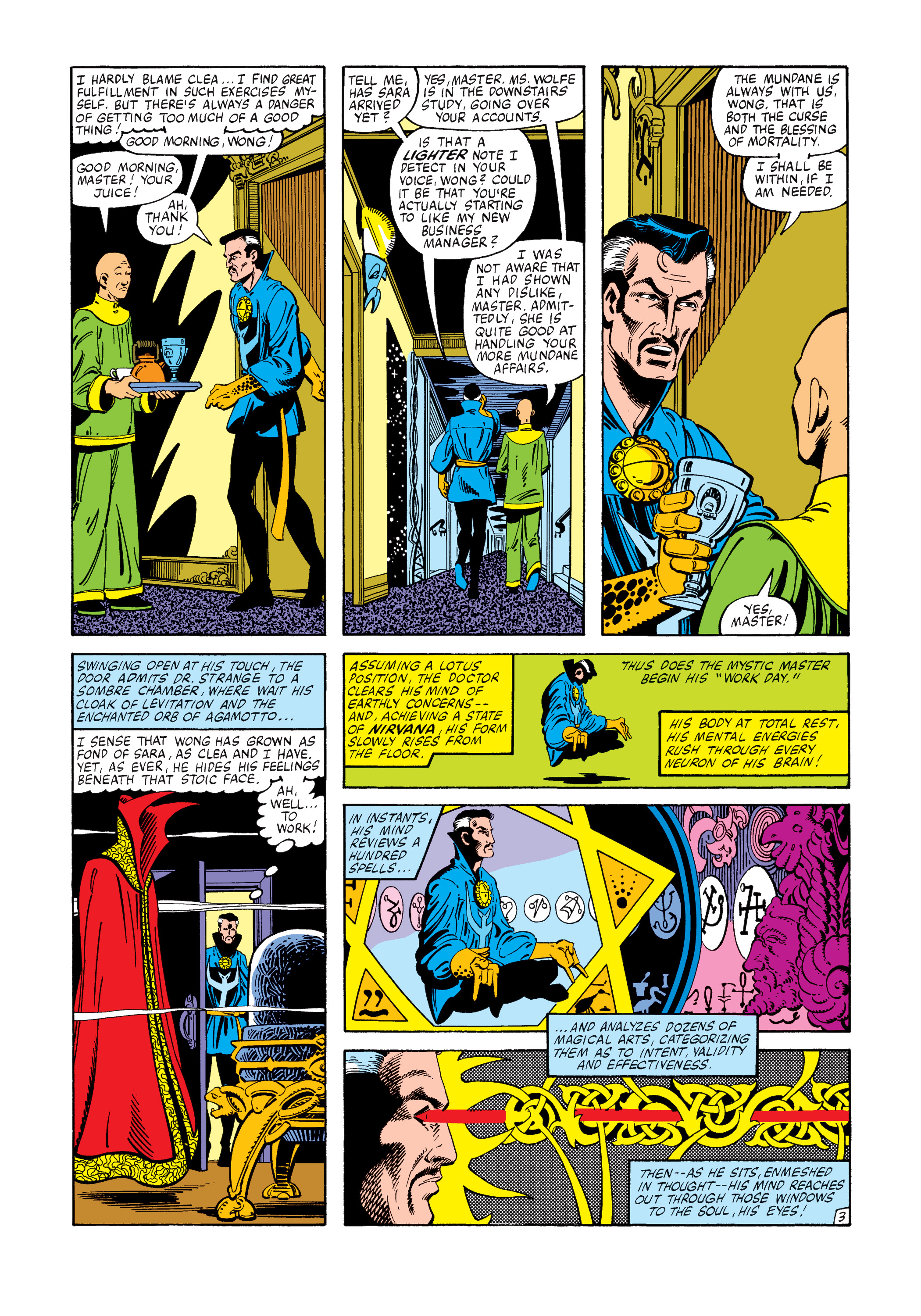 Read online Marvel Masterworks: Doctor Strange comic -  Issue # TPB 9 (Part 1) - 60