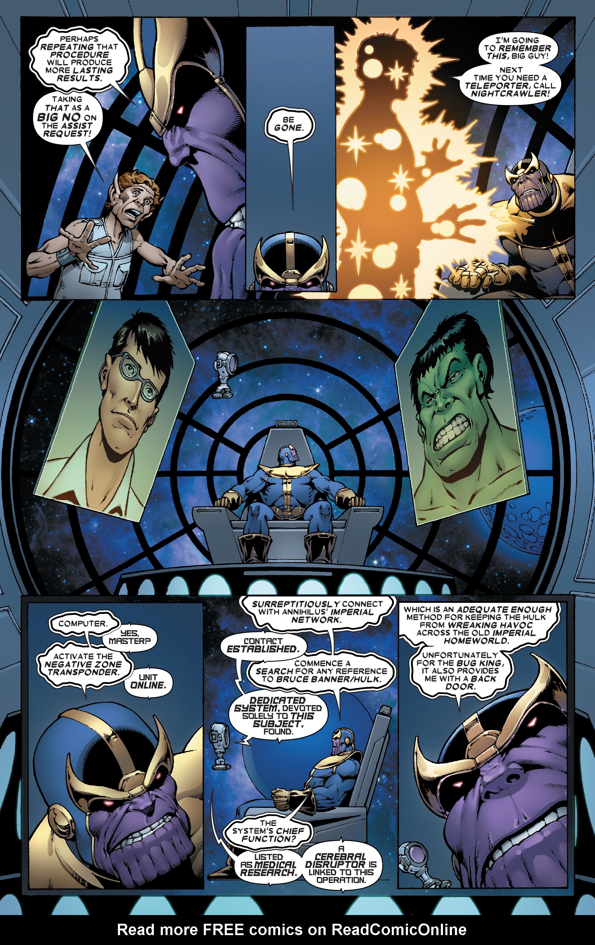 Read online Thanos Vs. Hulk comic -  Issue #1 - 15