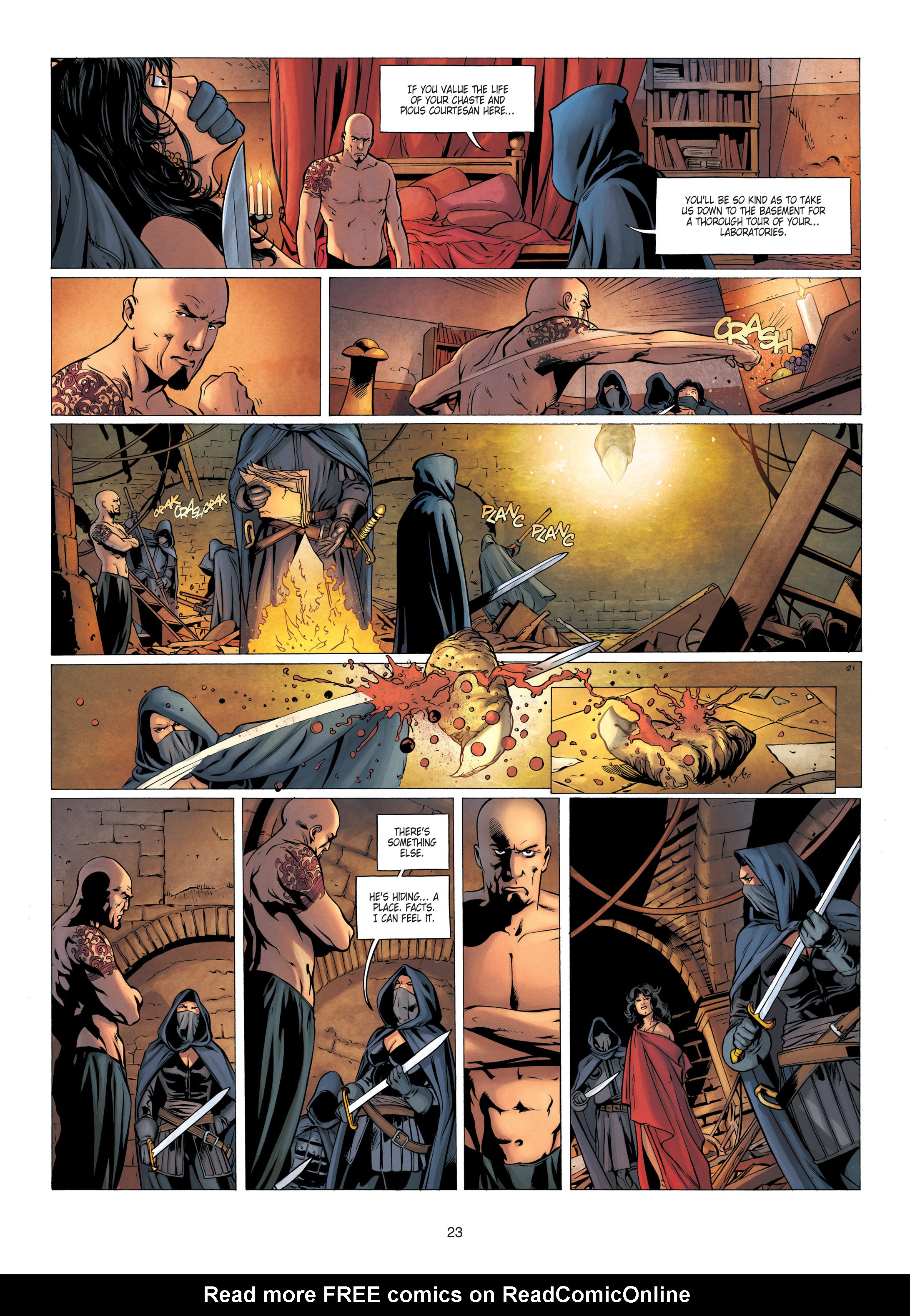 Read online Chronicles of the Dragon Knights comic -  Issue #9 - 23