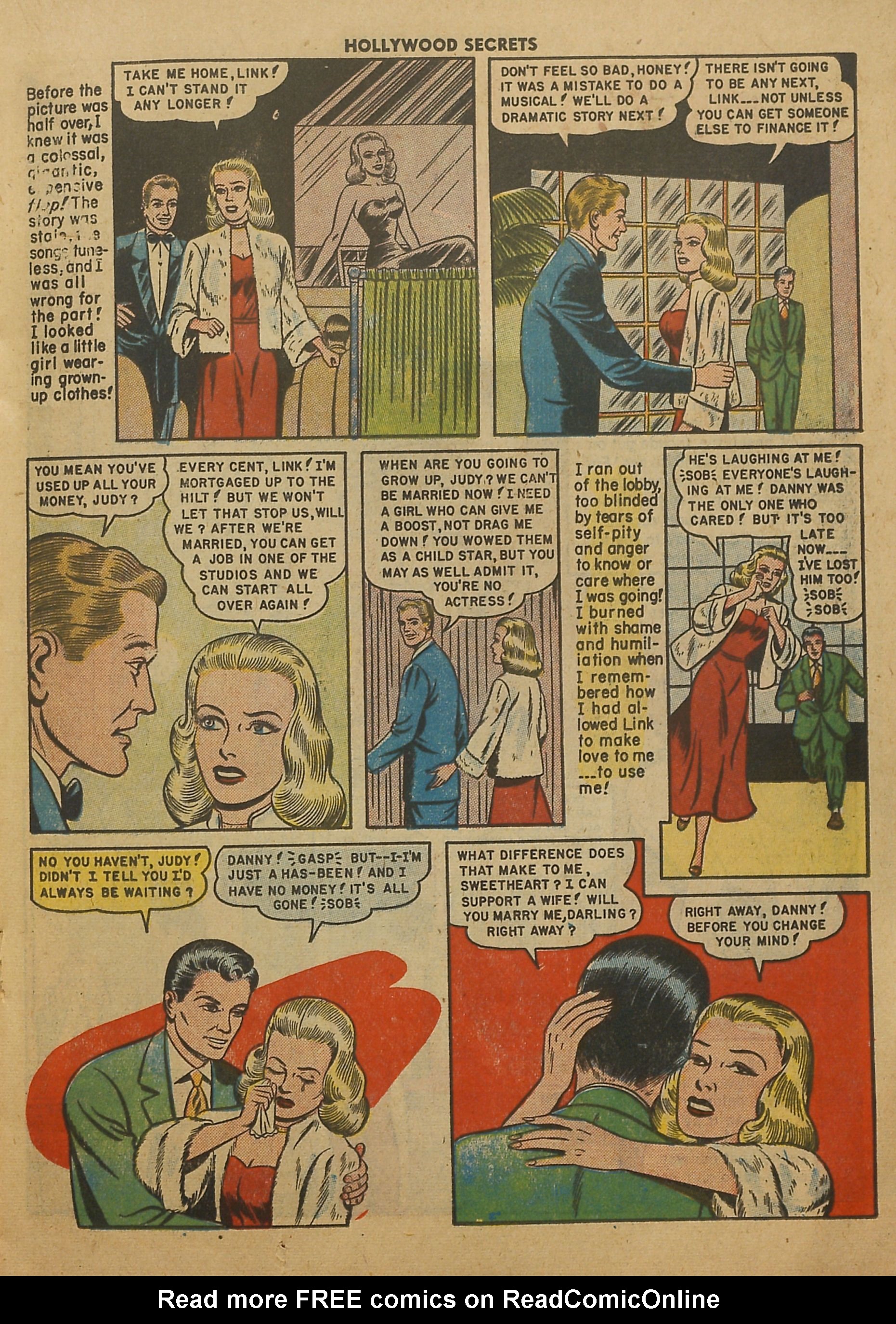 Read online Hollywood Secrets comic -  Issue #4 - 17