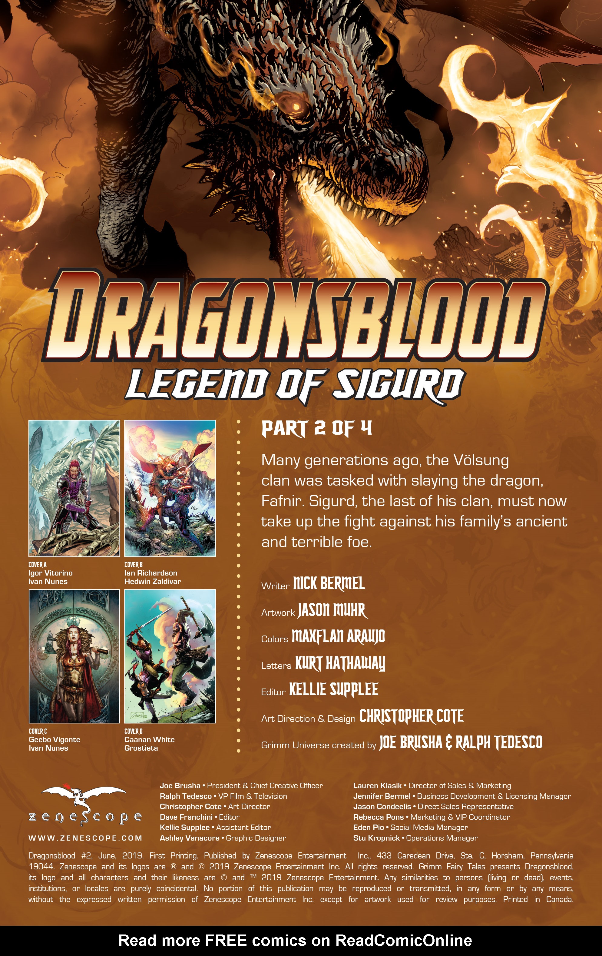 Read online Dragonsblood comic -  Issue #2 - 2