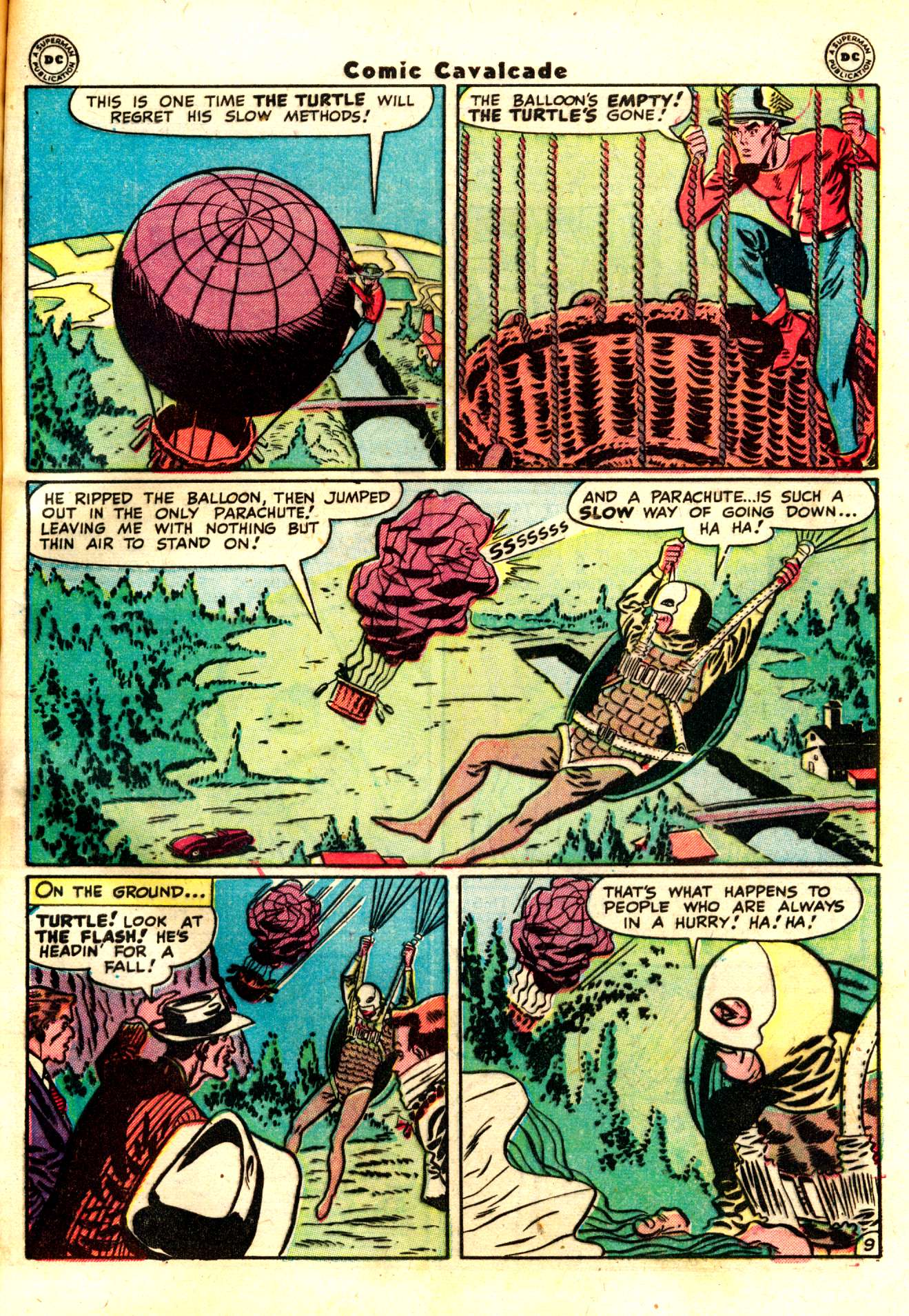 Read online Comic Cavalcade comic -  Issue #24 - 55