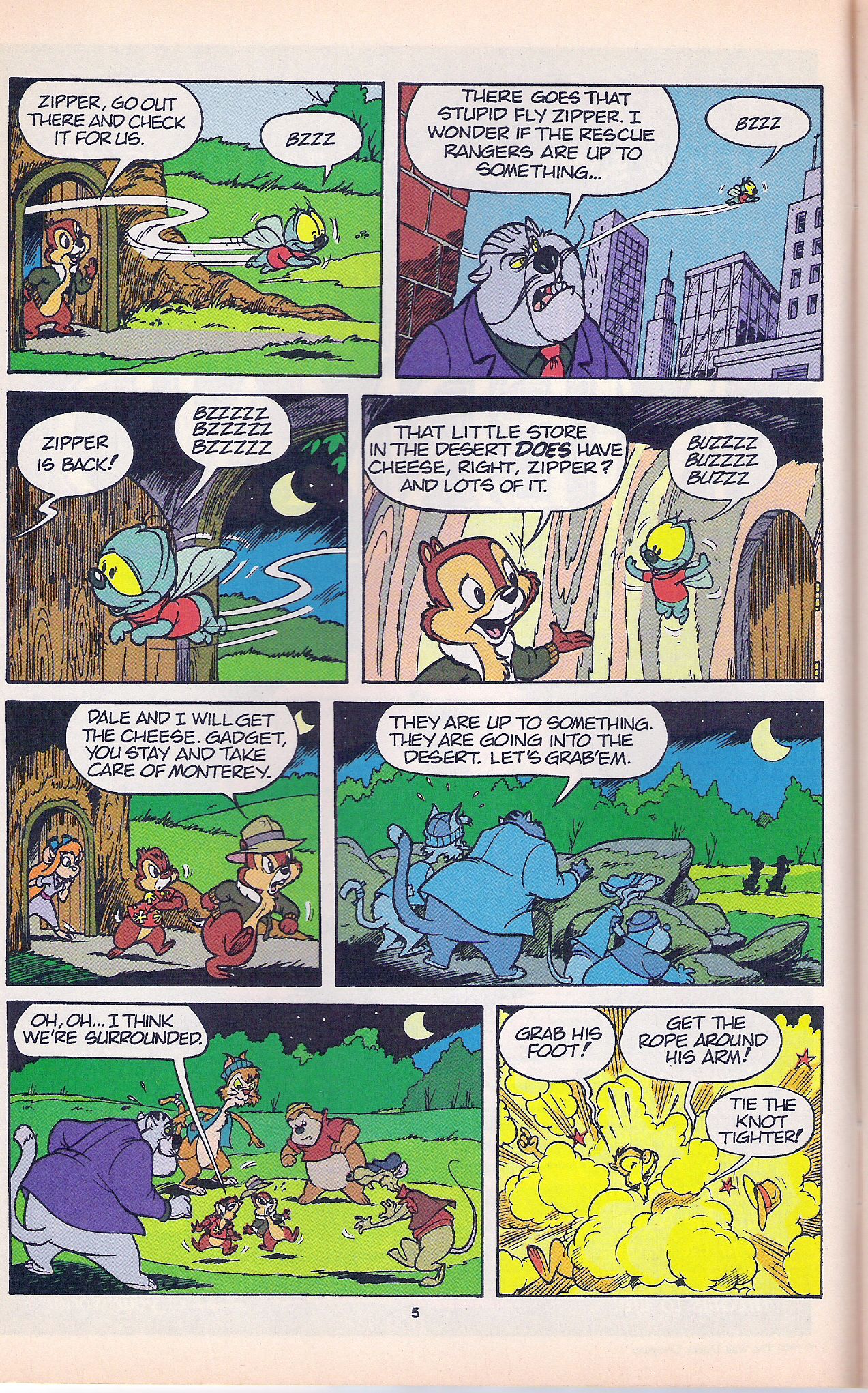 Read online Disney's Chip 'N Dale Rescue Rangers comic -  Issue #7 - 8