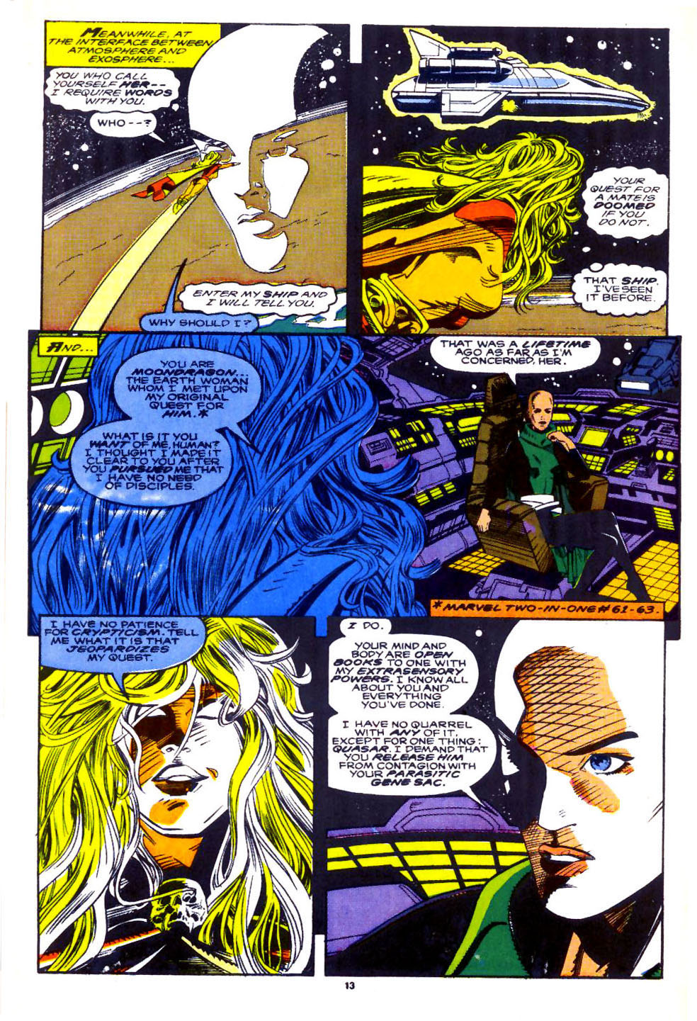 Read online Quasar comic -  Issue #29 - 10